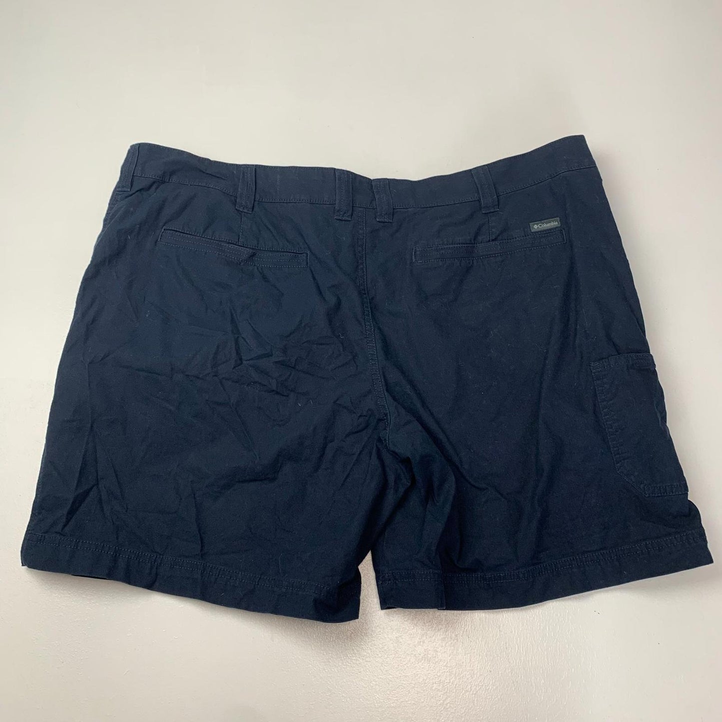 COLUMBIA Shorts Regular Fit Comfortable Navy Blue Mens 44W