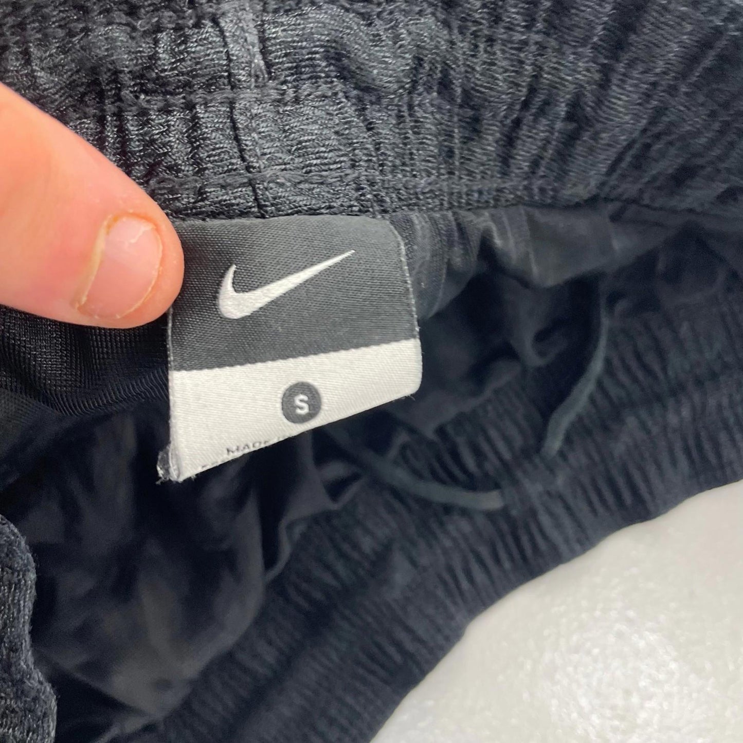 Nike Men's Sports Shorts Black S Elastic Waist Casual Athletic