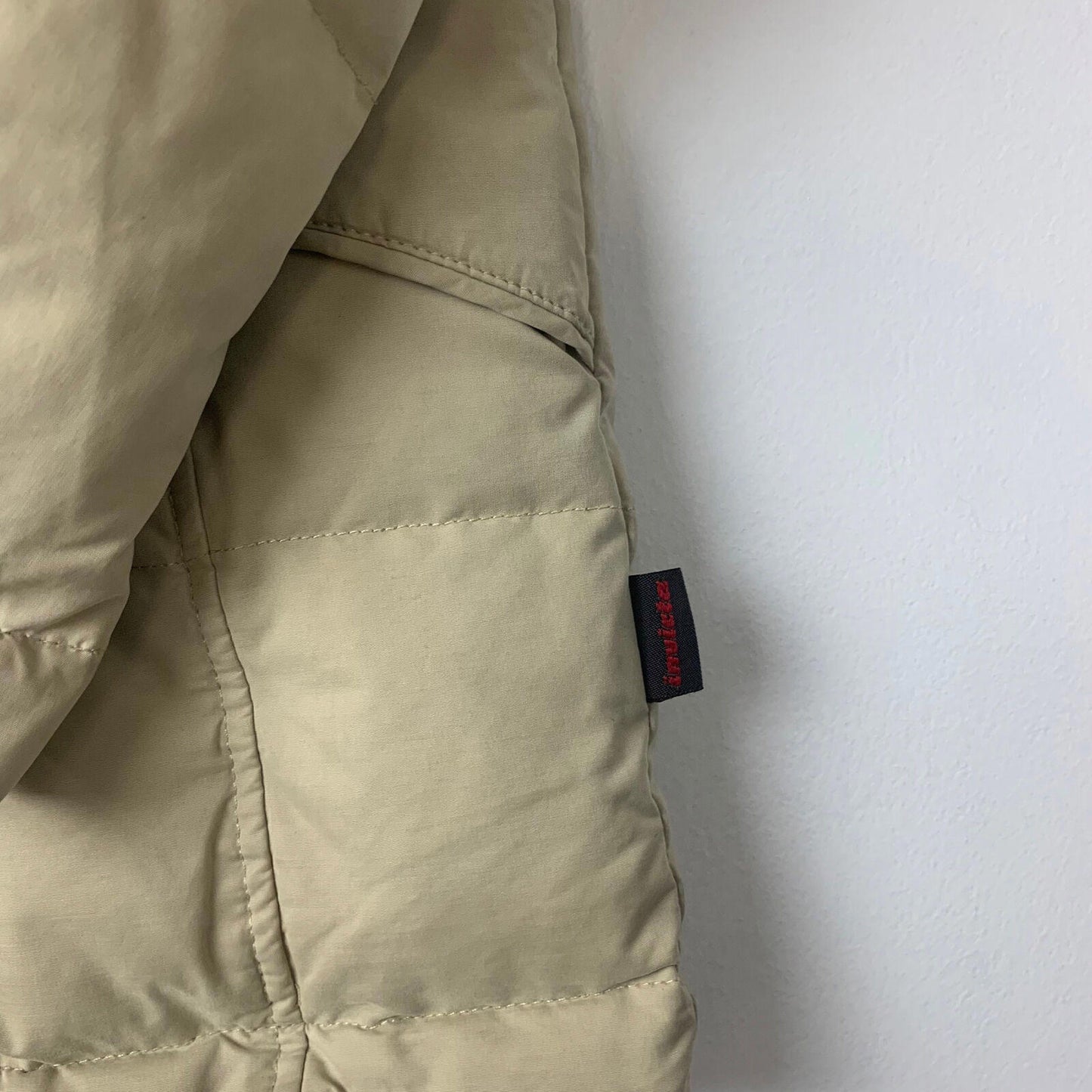 Women’s INVICTA Down Puffer Coat / Winter Jacket / Beige / Medium-Large