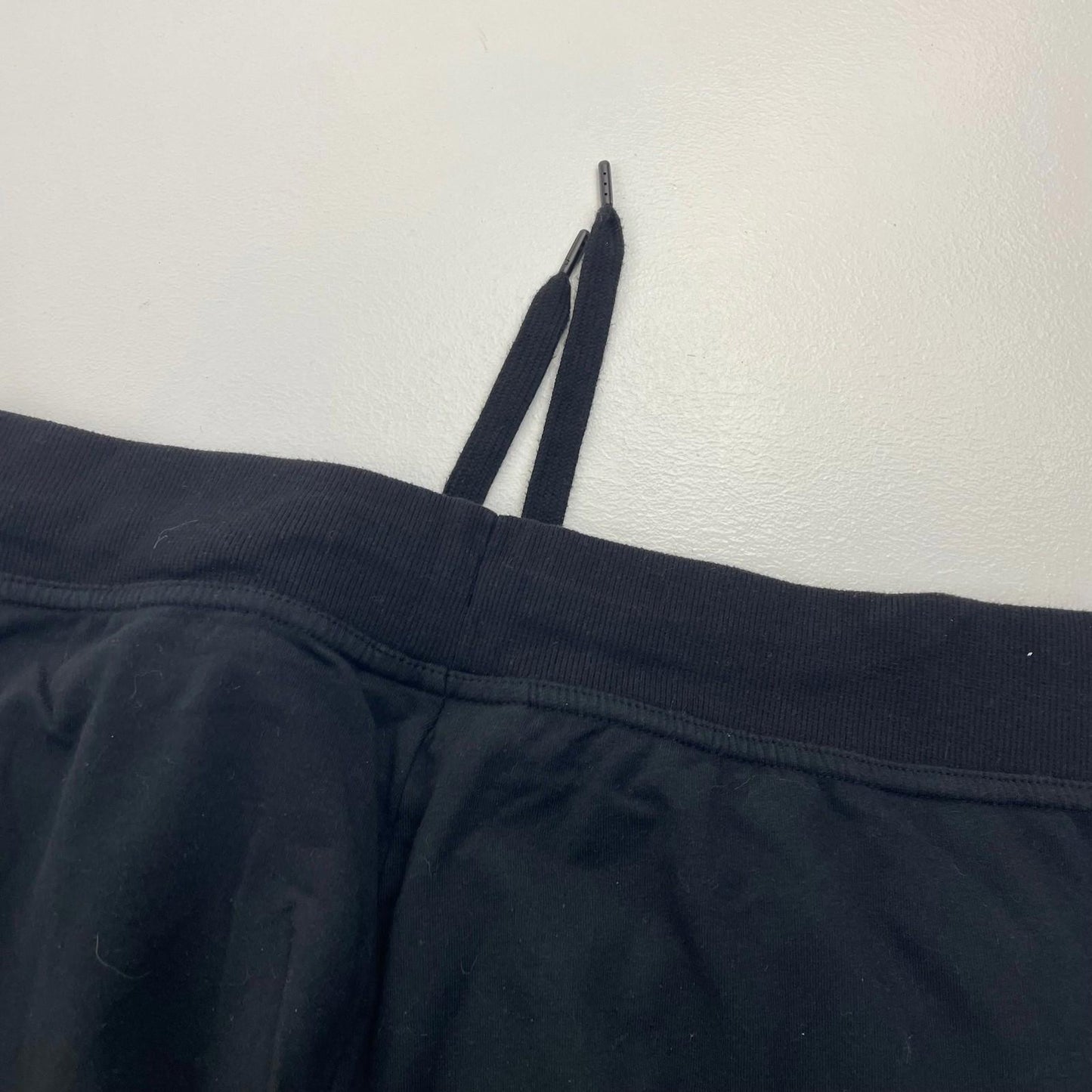 FILA Jogger Sweatpants Drawstring Graphic Black Women L