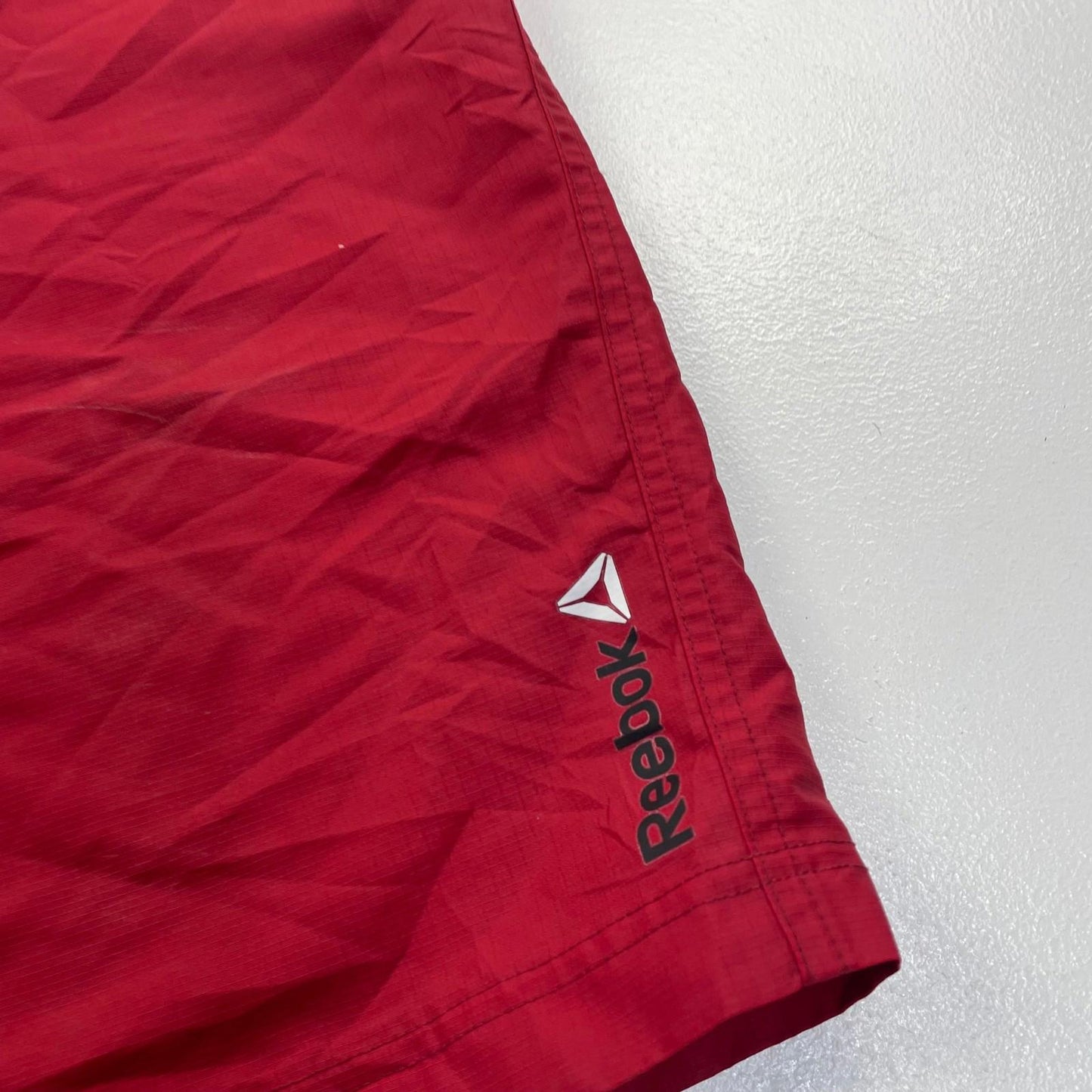Reebok Athletic Activewear Shorts PlayDry Red Mens Large