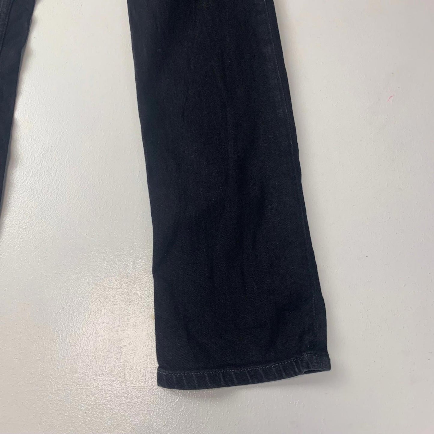Carhartt Sonic Pant Wide-Leg Denim Black Womens 26 x 32