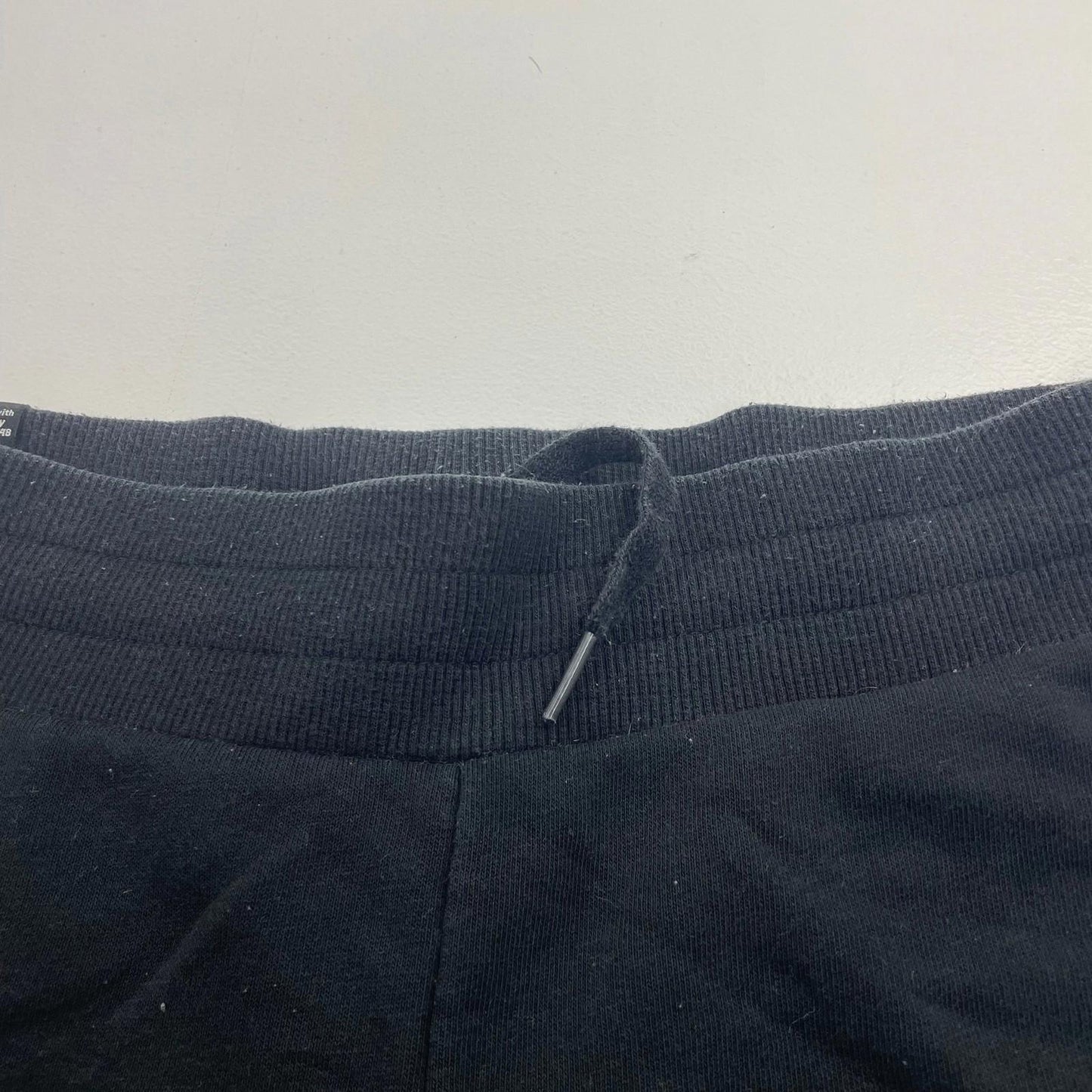 PUMA Women's Athletic Shorts Drawstring Black UK 10