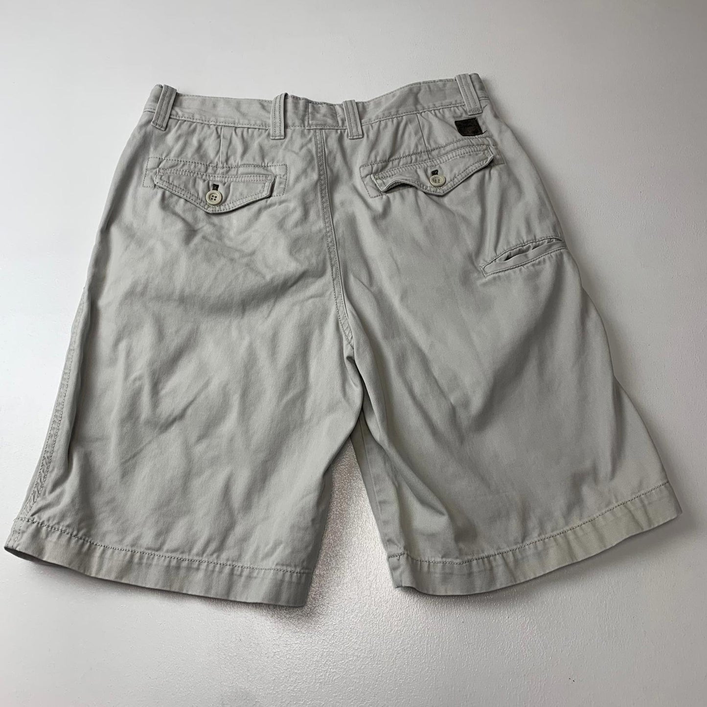 TIMBERLAND Chino Shorts Casual Beige Mens Size 32