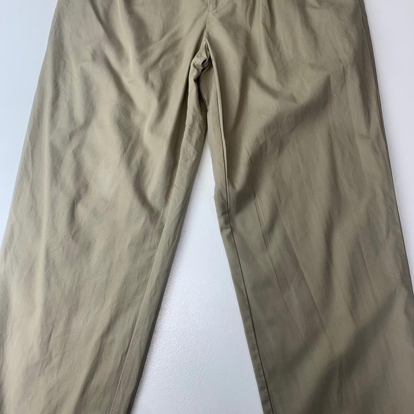 Tommy Hilfiger Chino Straight Leg Trousers Tan Mens Size 36/34