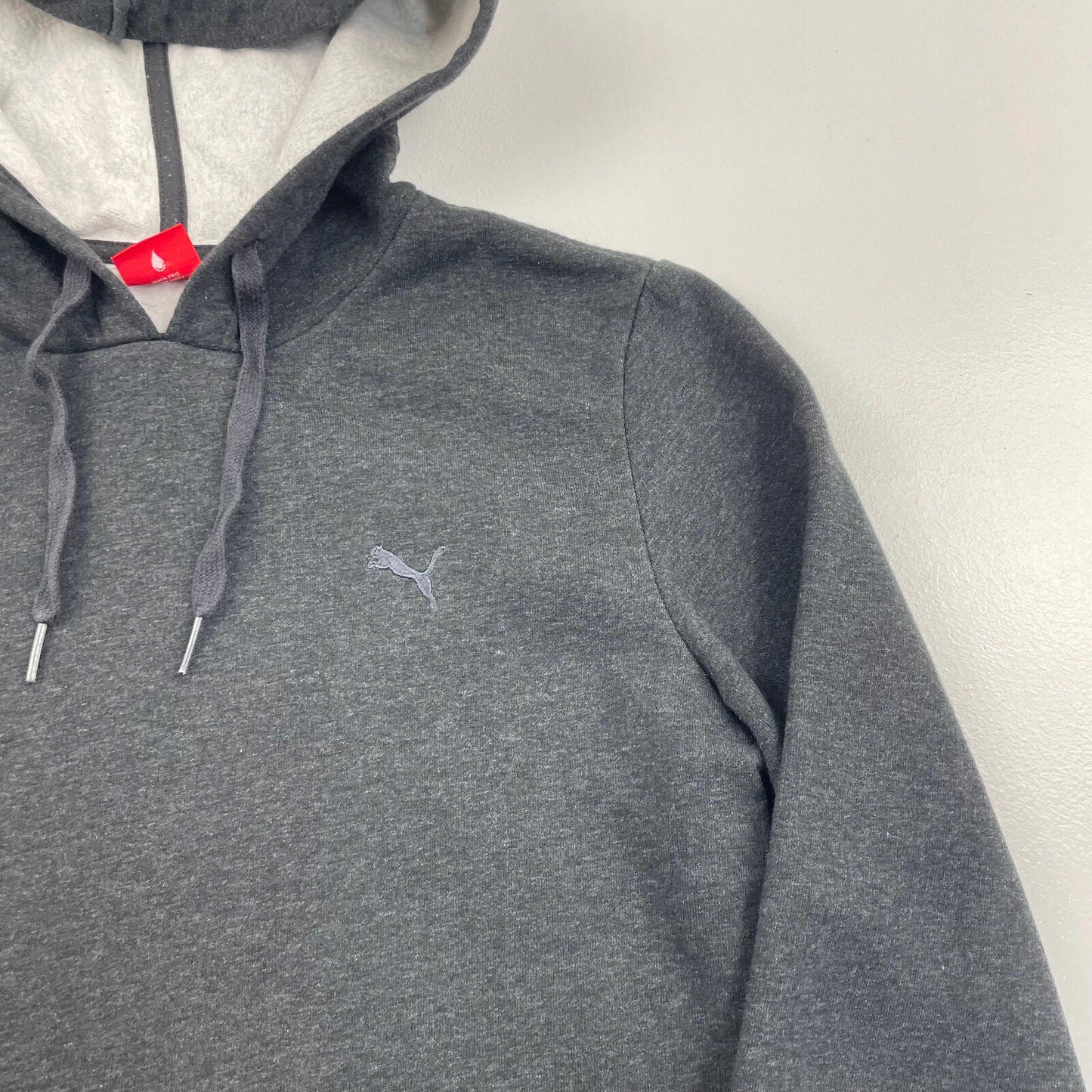 Womens PUMA Grey Hoodie , athletic , Size Small
