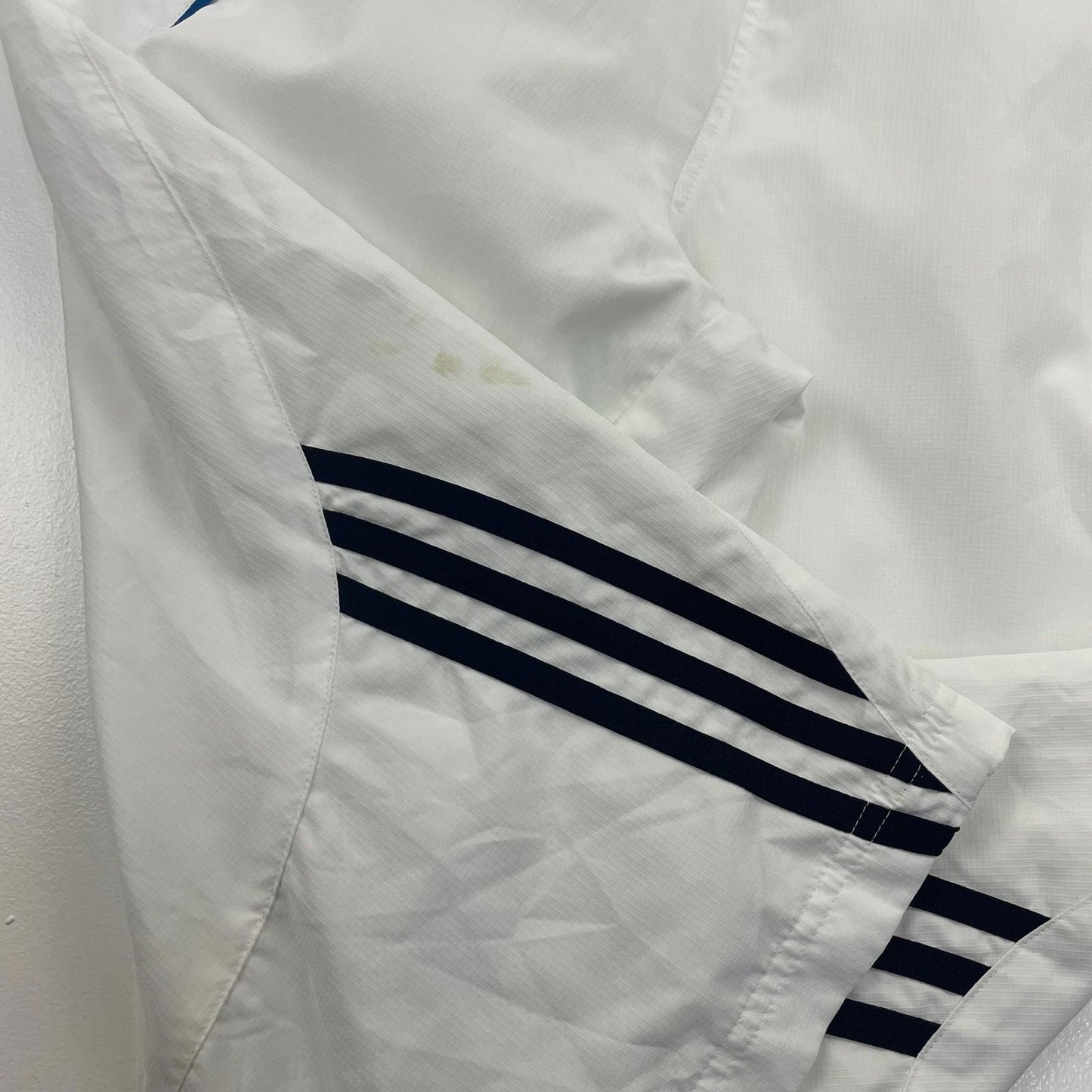 Adidas Activewear Shorts White Athletic Drawstring Men's UK S