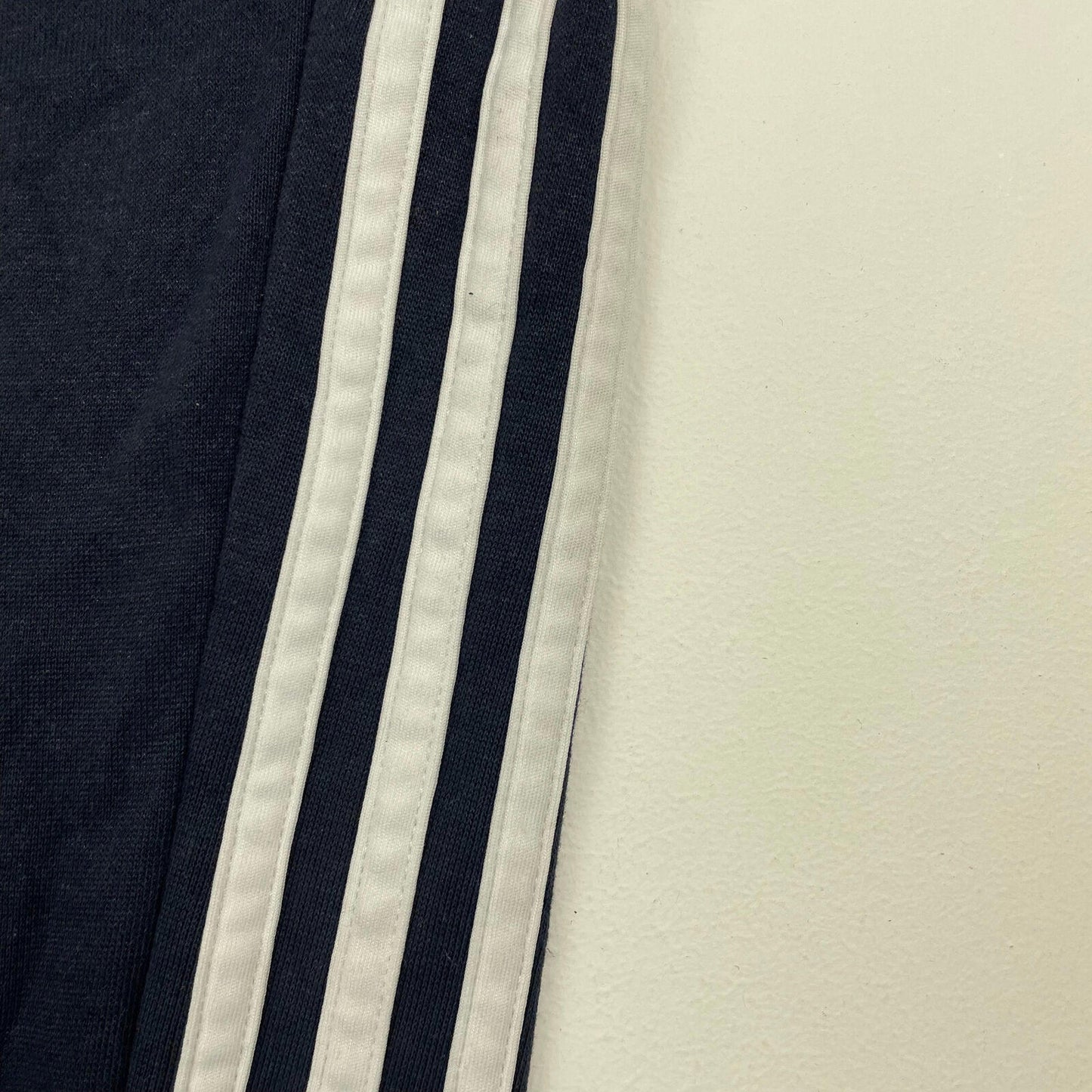 Men’s Blue ADIDAS 3 Stripe Joggers , Size Large