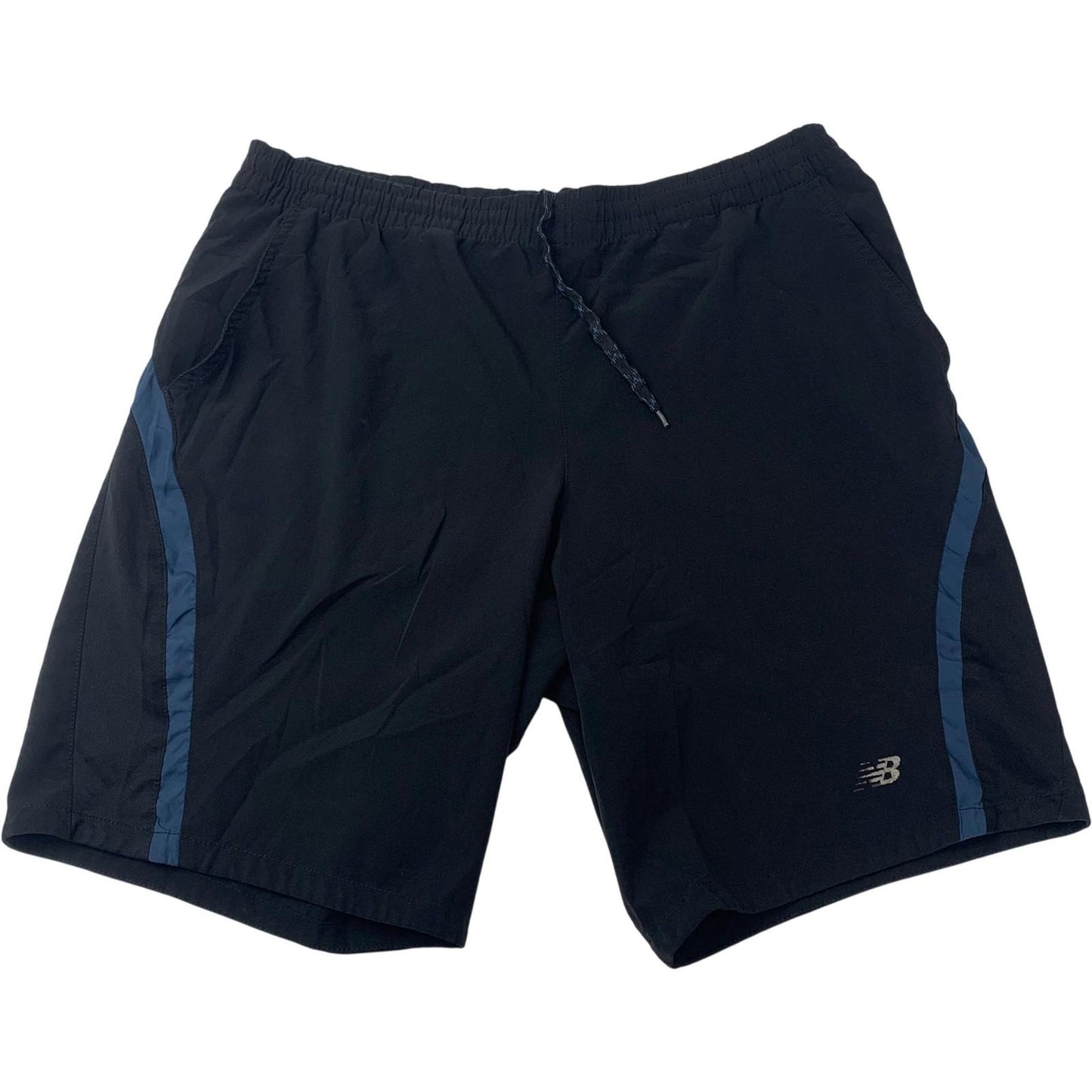 NEW BALANCE Athletic Shorts Blue Trim Lightweight Mens S