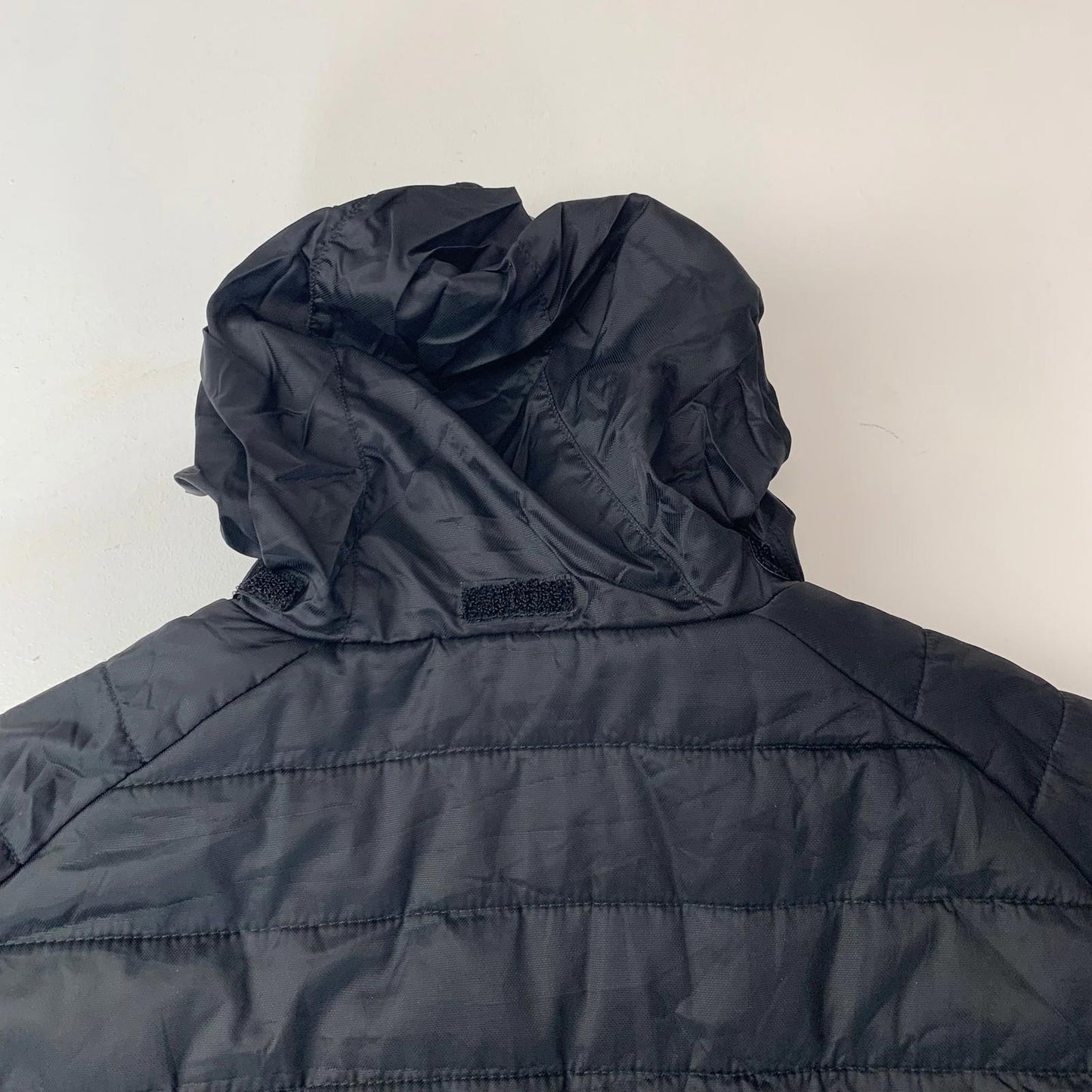 Puma Jacket Fleece Lined Warm Cell Black Zip Pockets Mens L