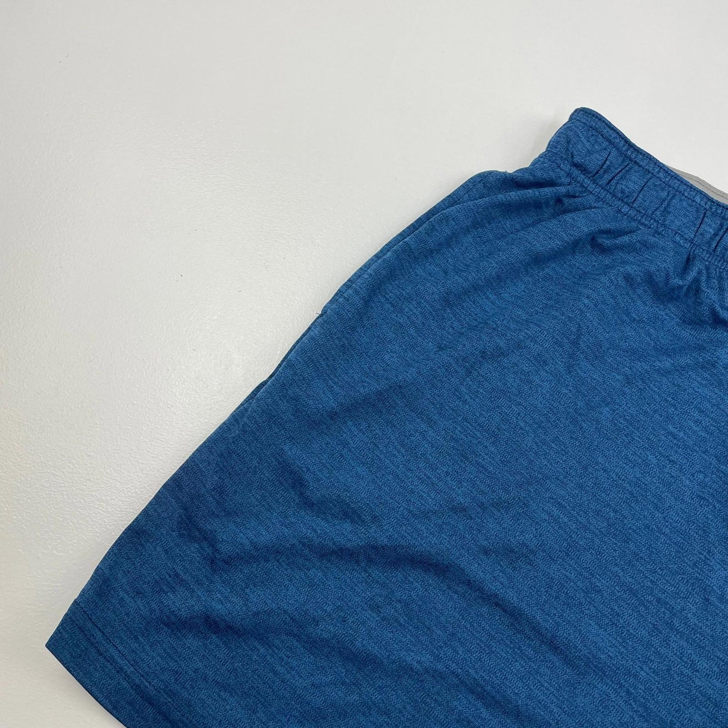 REEBOK Speedwick Athletic Shorts Blue Sweat Mens Large