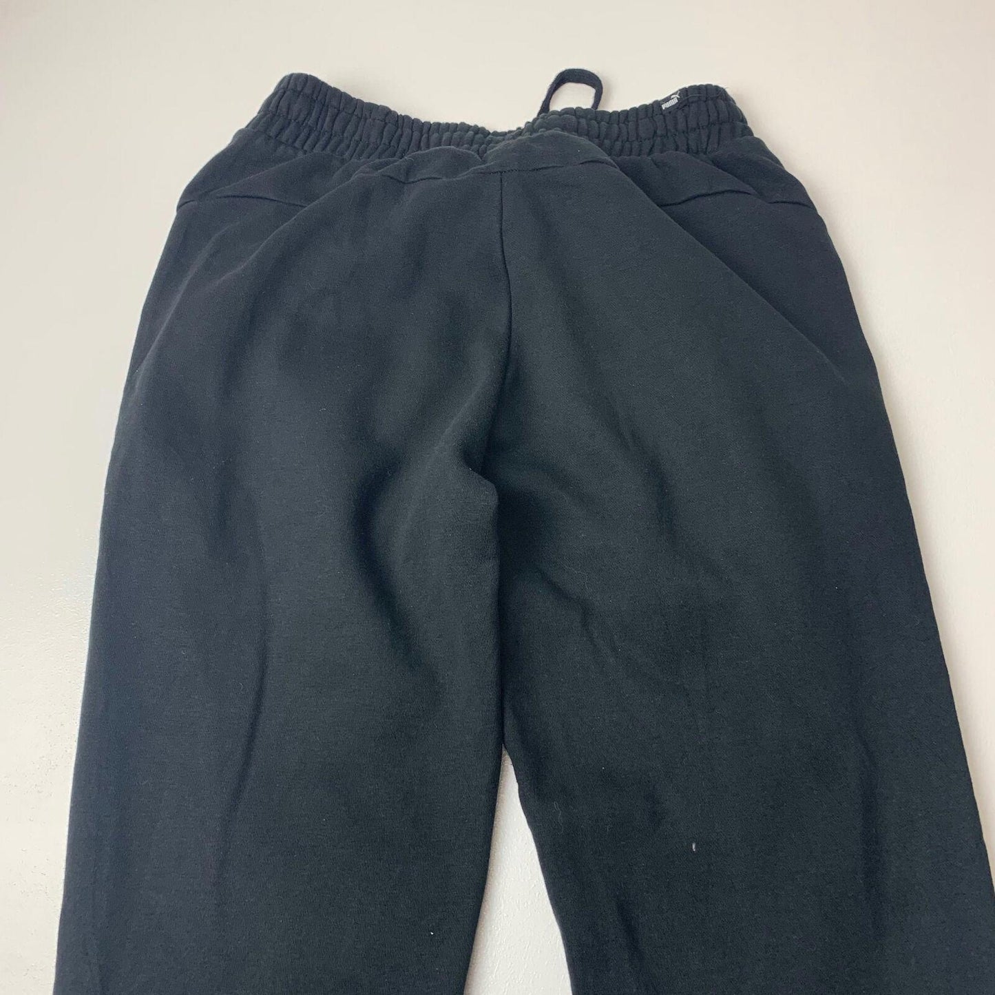 Mens PUMA Jogging Bottoms / Black / Small / Regular Fit / Joggers