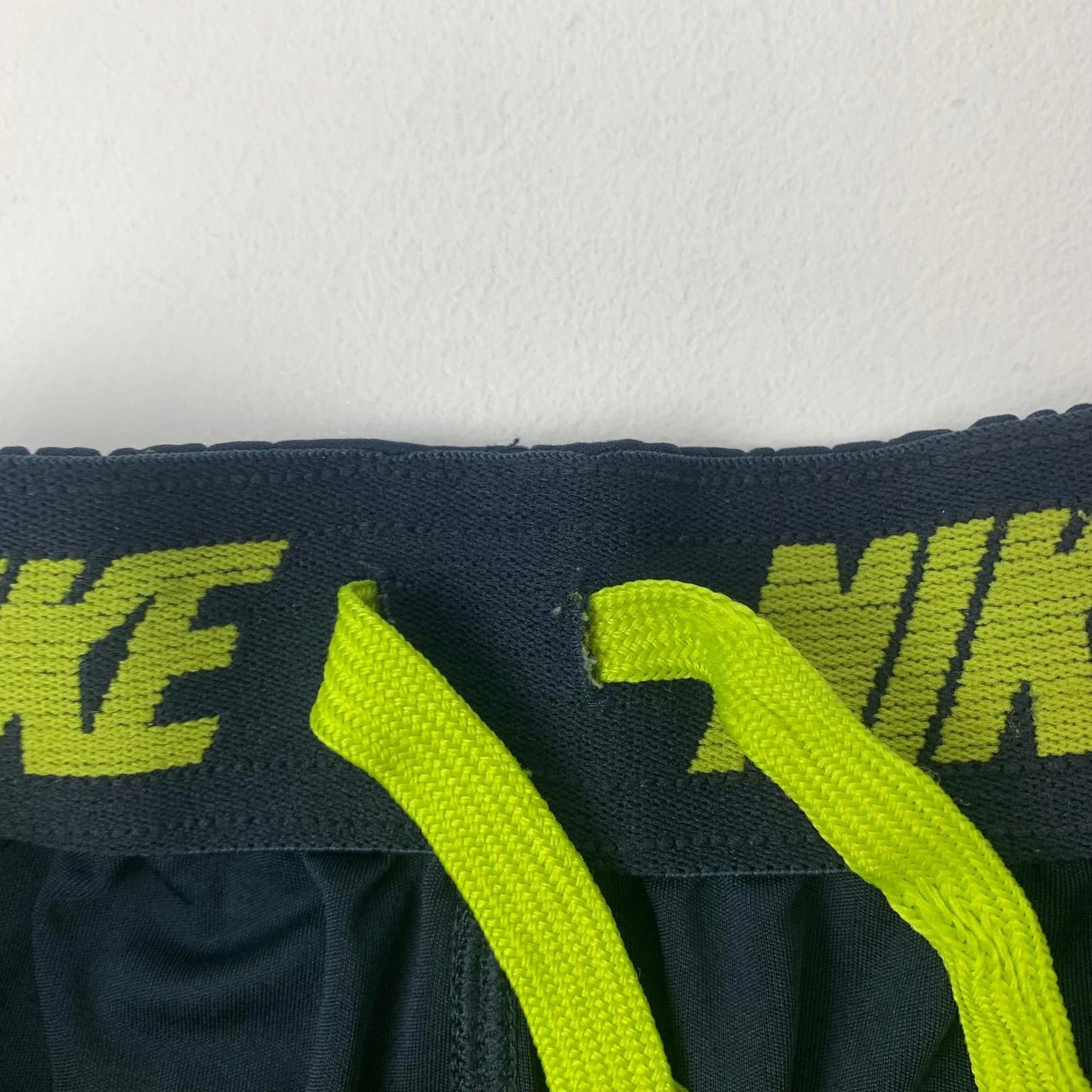 NIKE DRI-FIT Shorts Athletic Sport Blue Black Mens Label Size S