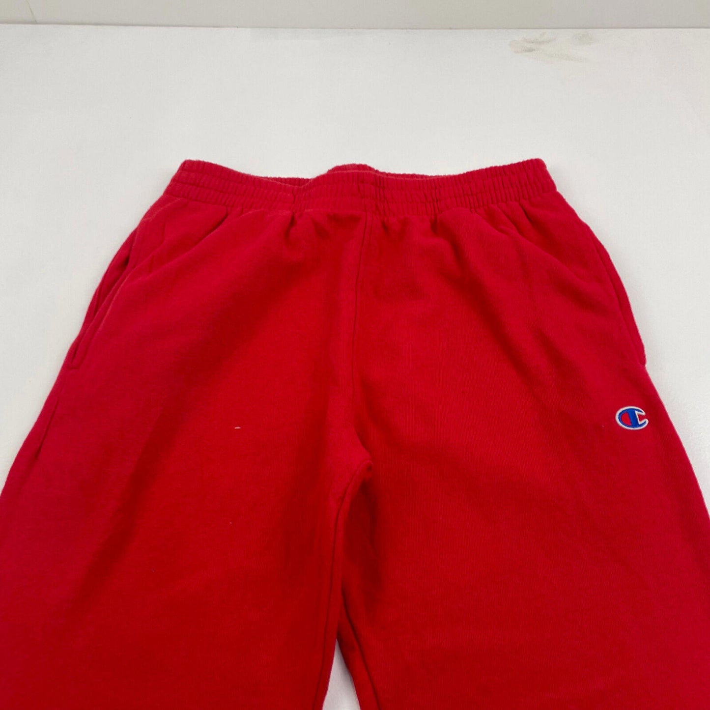 Boys CHAMPION Red & Black Joggers , Sweatpants , Size Youth L