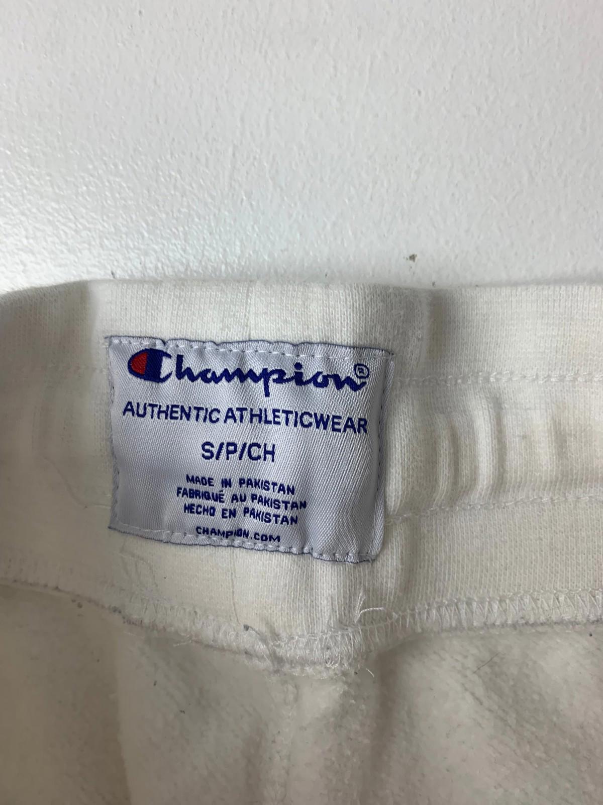 CHAMPION Sweatpants White Athletic Joggers Women's S