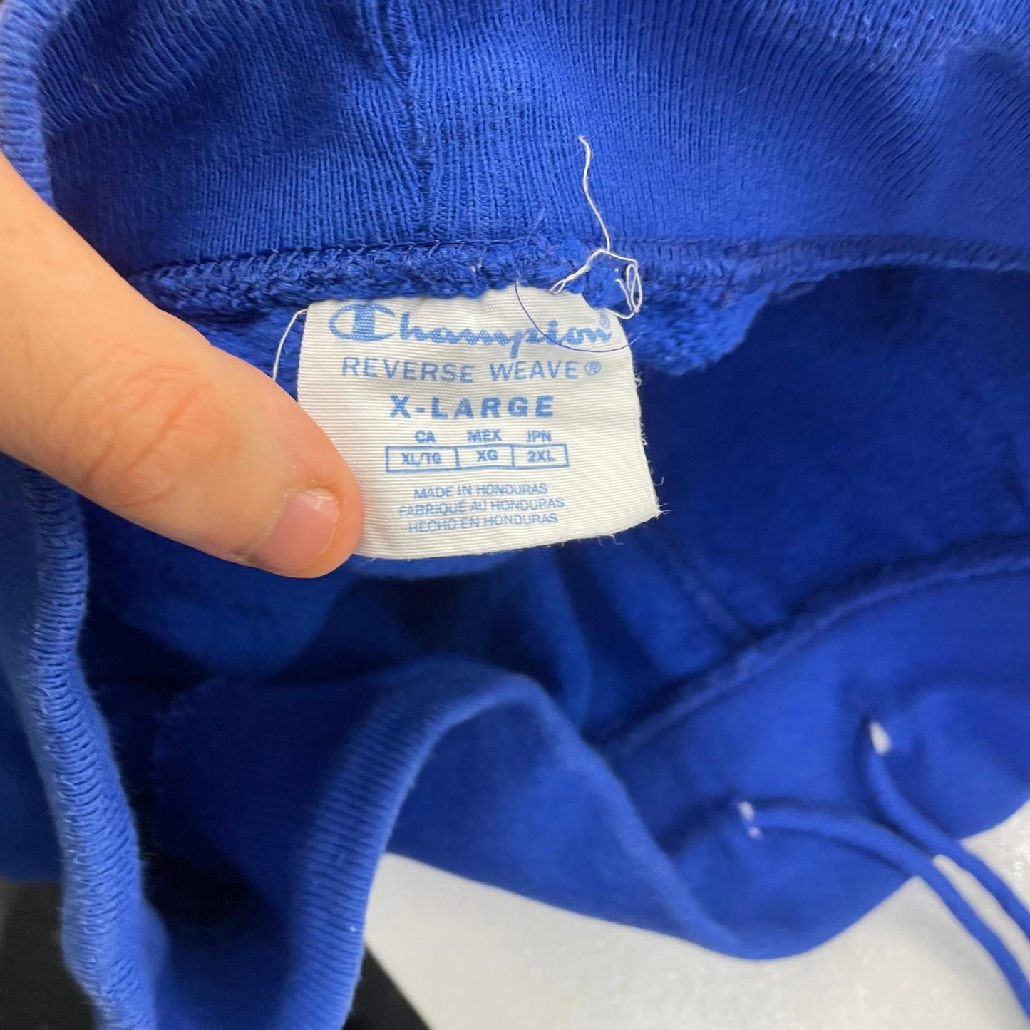 Champion Reverse Weave Jogger Sweatpants Blue Mens XL
