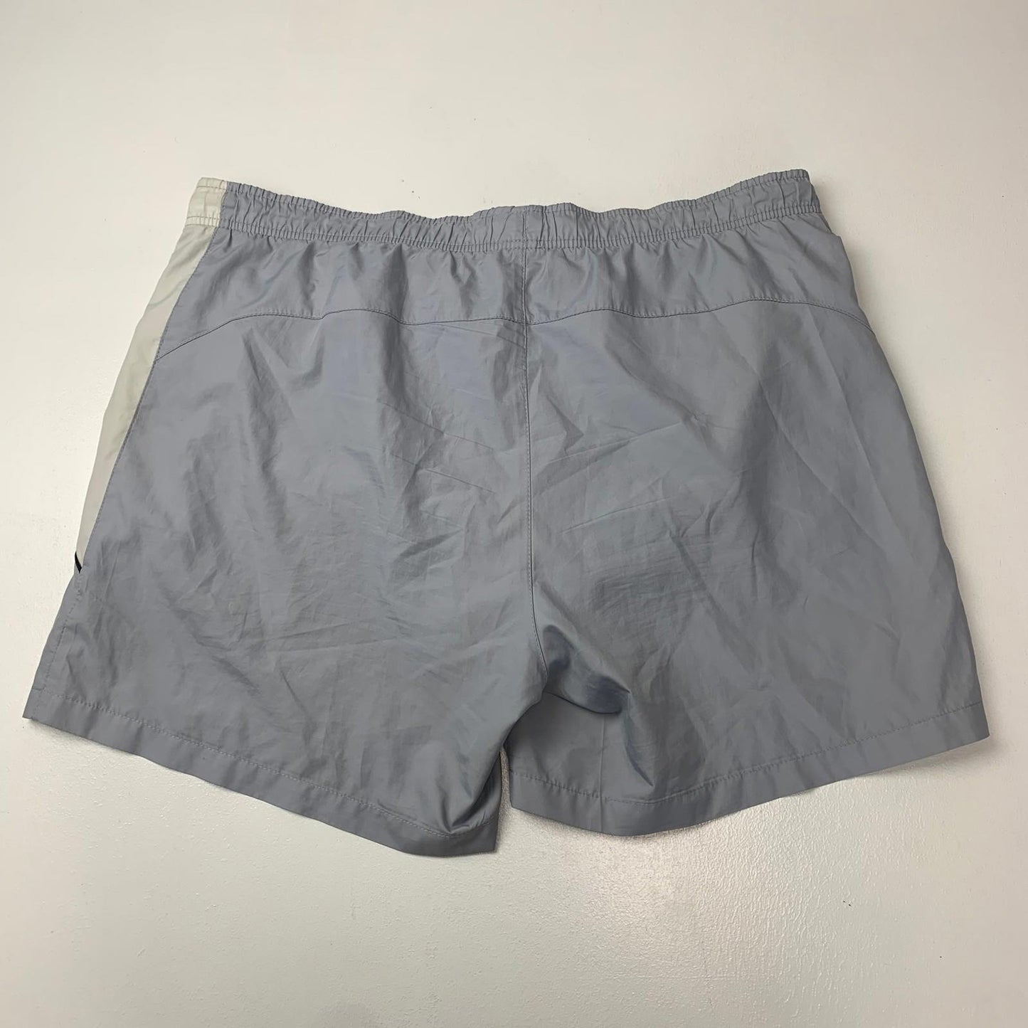 NIKE Athletic Dept Swim Shorts Grey Black Contrast Mens Size L