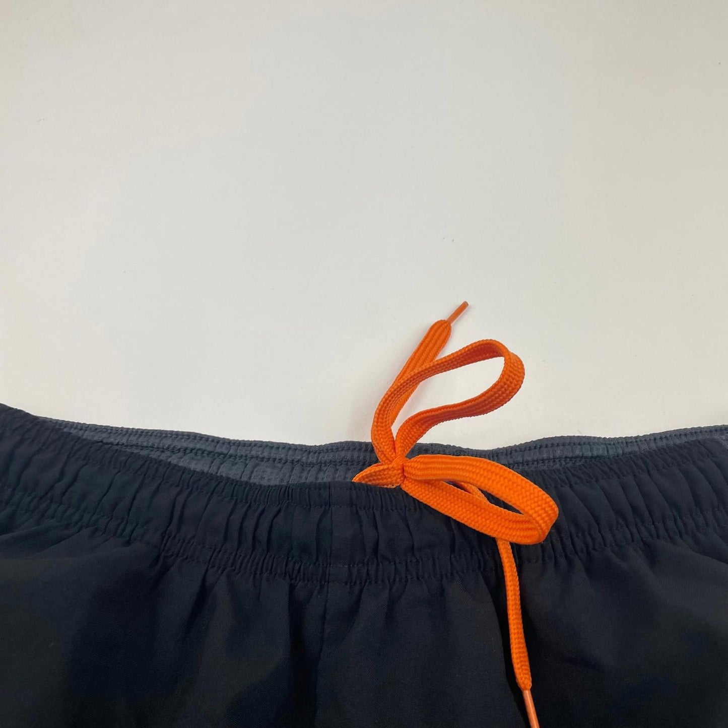 STARTER Athletic Activewear Shorts Black Orange Mens M
