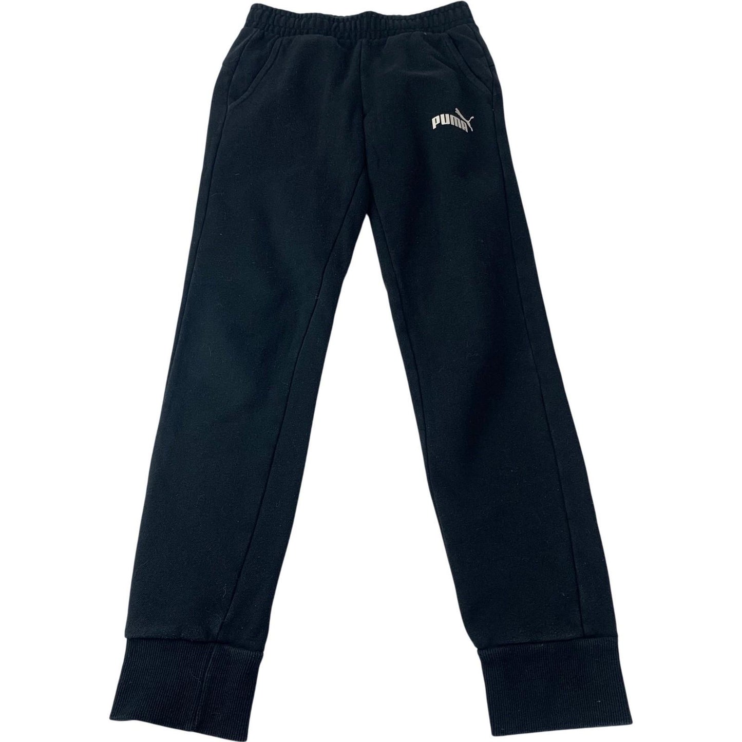 Puma Sweatpants Jogger Track Pants Black Mens XS