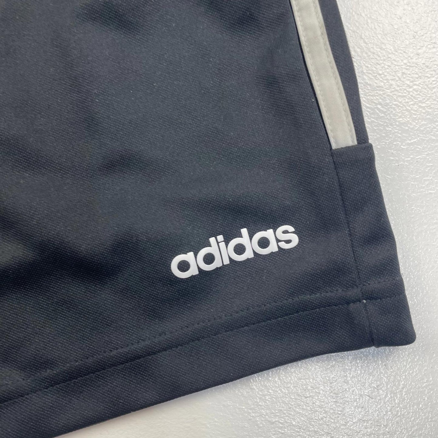 ADIDAS AEROREADY Shorts Athletic Drawstring Black Mens XS