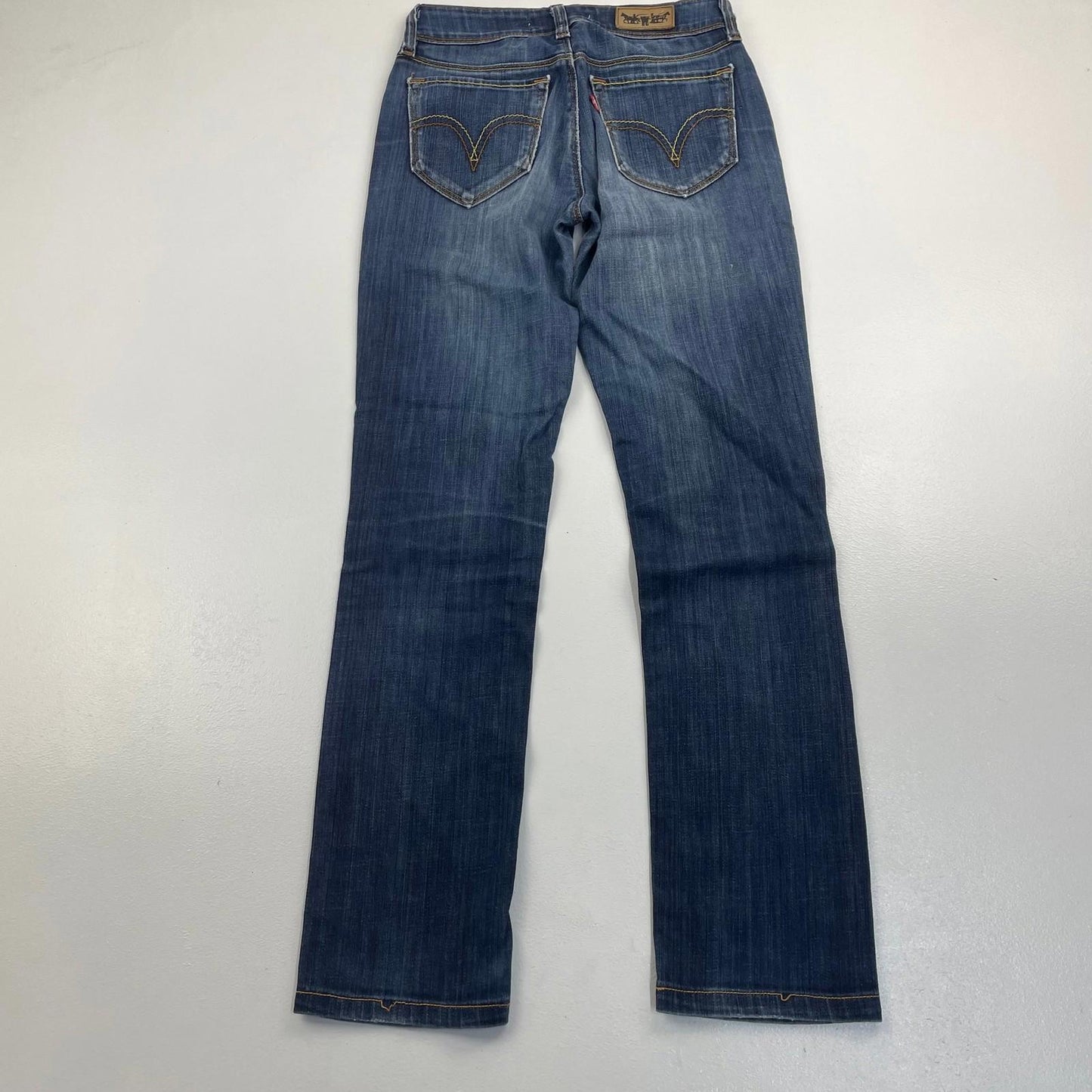 Levi's 471 Slim Fit Denim Jeans Blue Women UK 6
