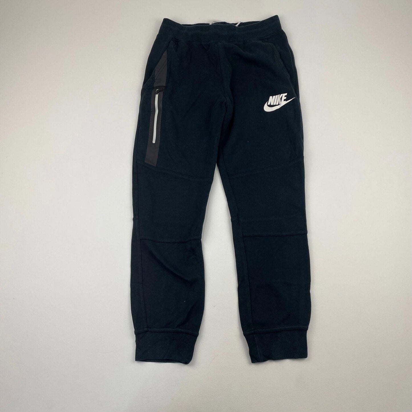 Boys NIKE Youth Black Techfleece Joggers , Size Youth L