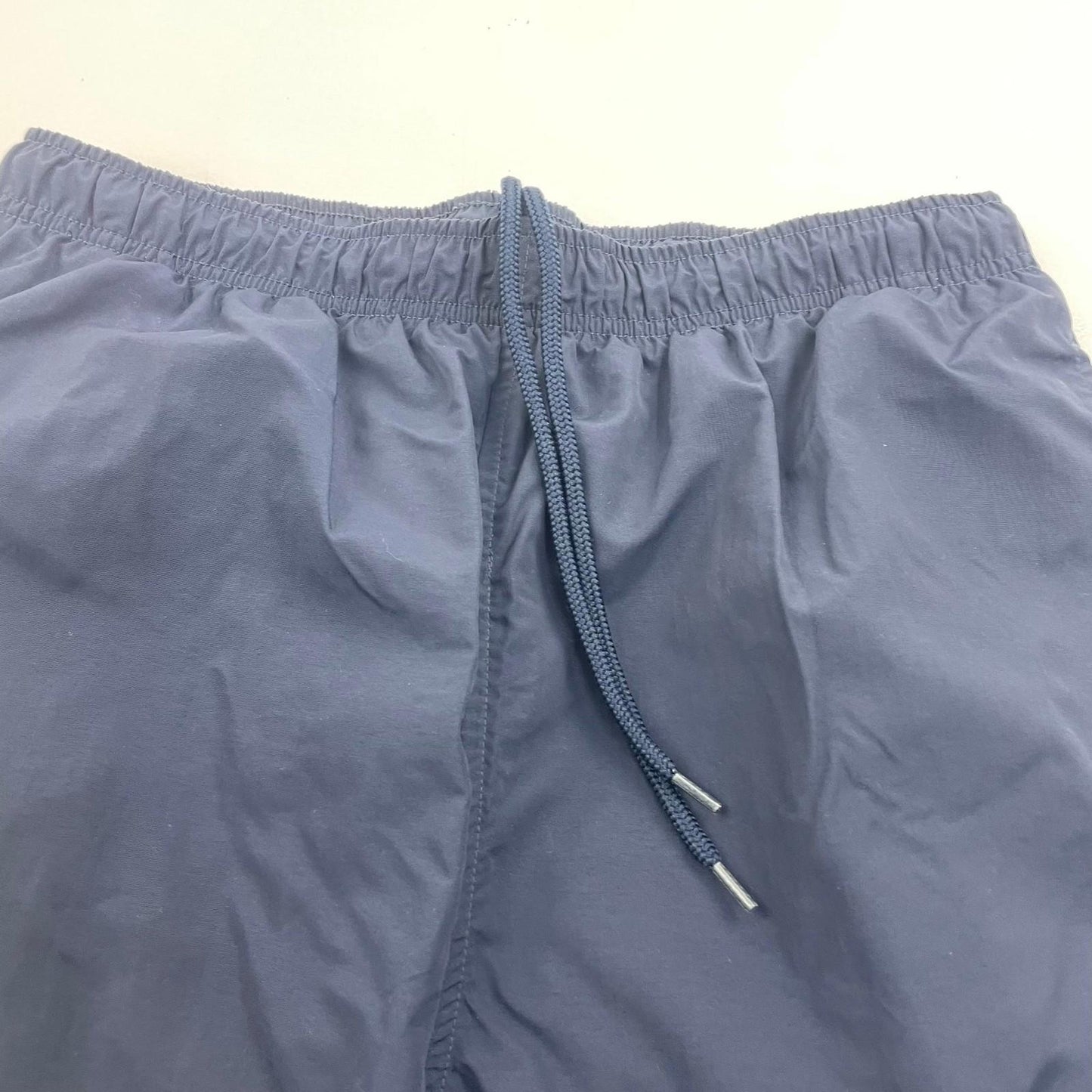Champion Swim Shorts Quick Dry Two-Tone Navy Blue Elastic Waist Mens Medium