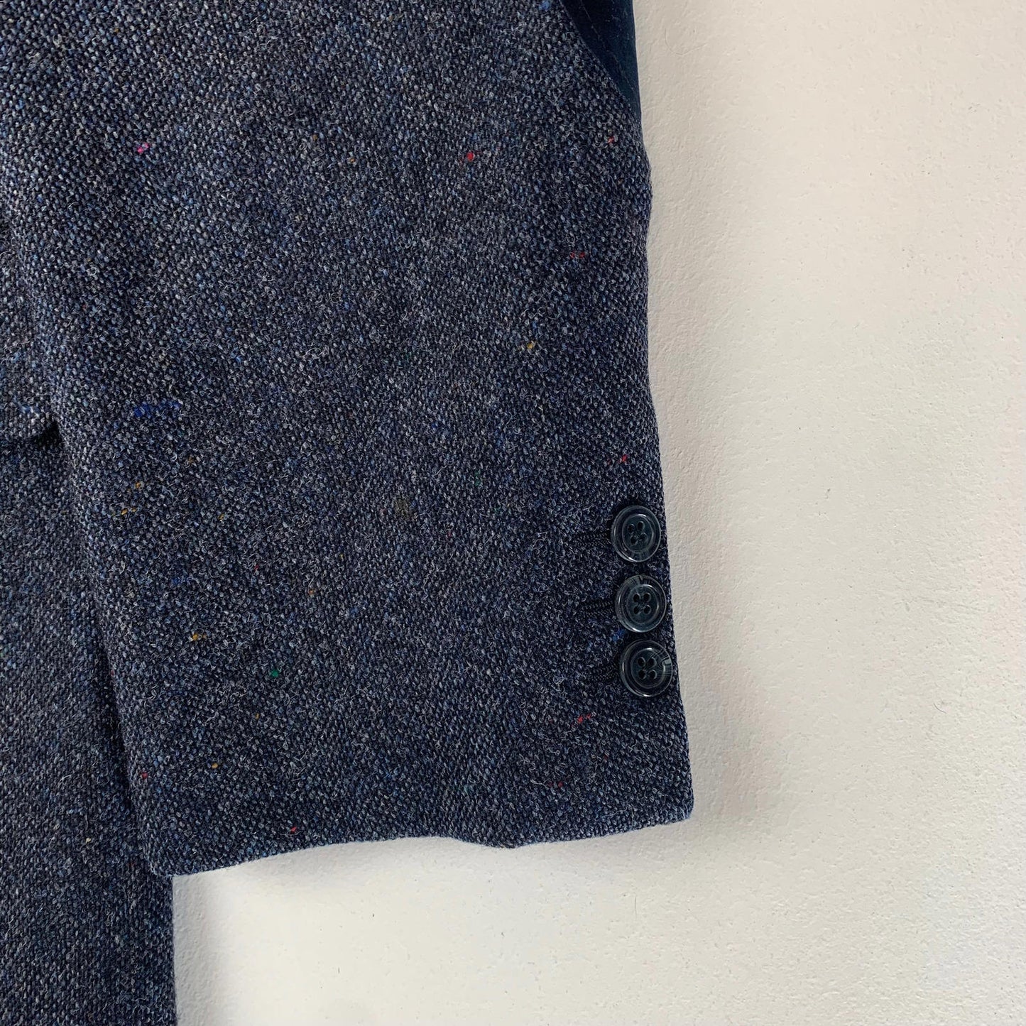Mens BURBERRY Wool Jacket / Blue / 44R