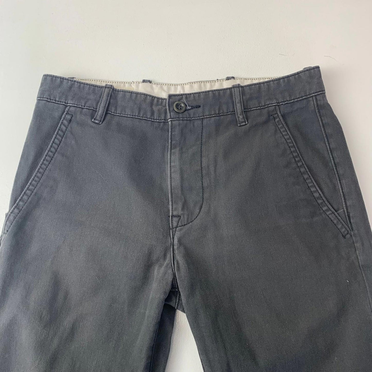 Levi's Chino Trousers Casual Style Dark Grey Mens Label 29x30