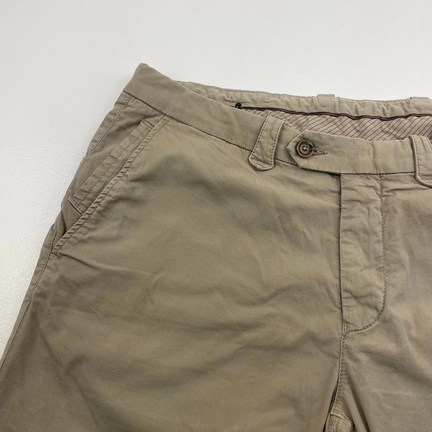 Men's Chino Shorts Casual Style Khaki Cotton Summer Relaxed Fit 38
