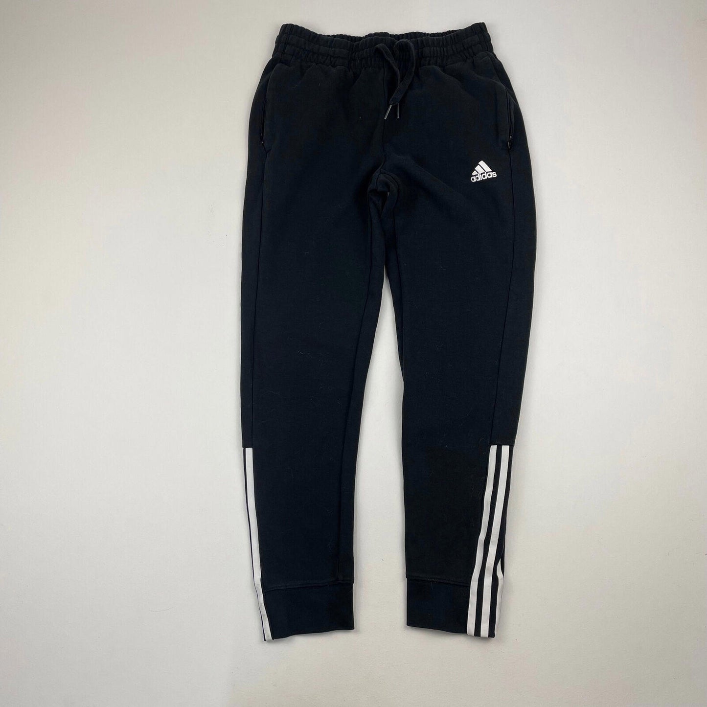 Mens ADIDAS Black Joggers , Sweatpants , Size Small