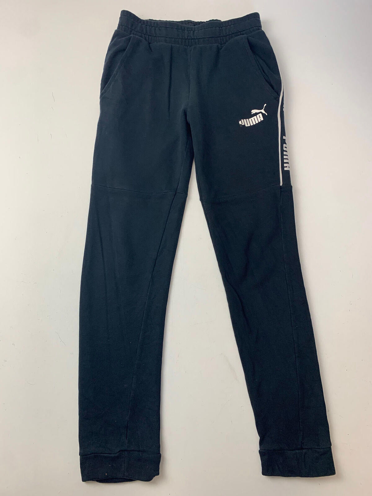 Mens PUMA Joggers / Black / Small / Jogging Bottoms /