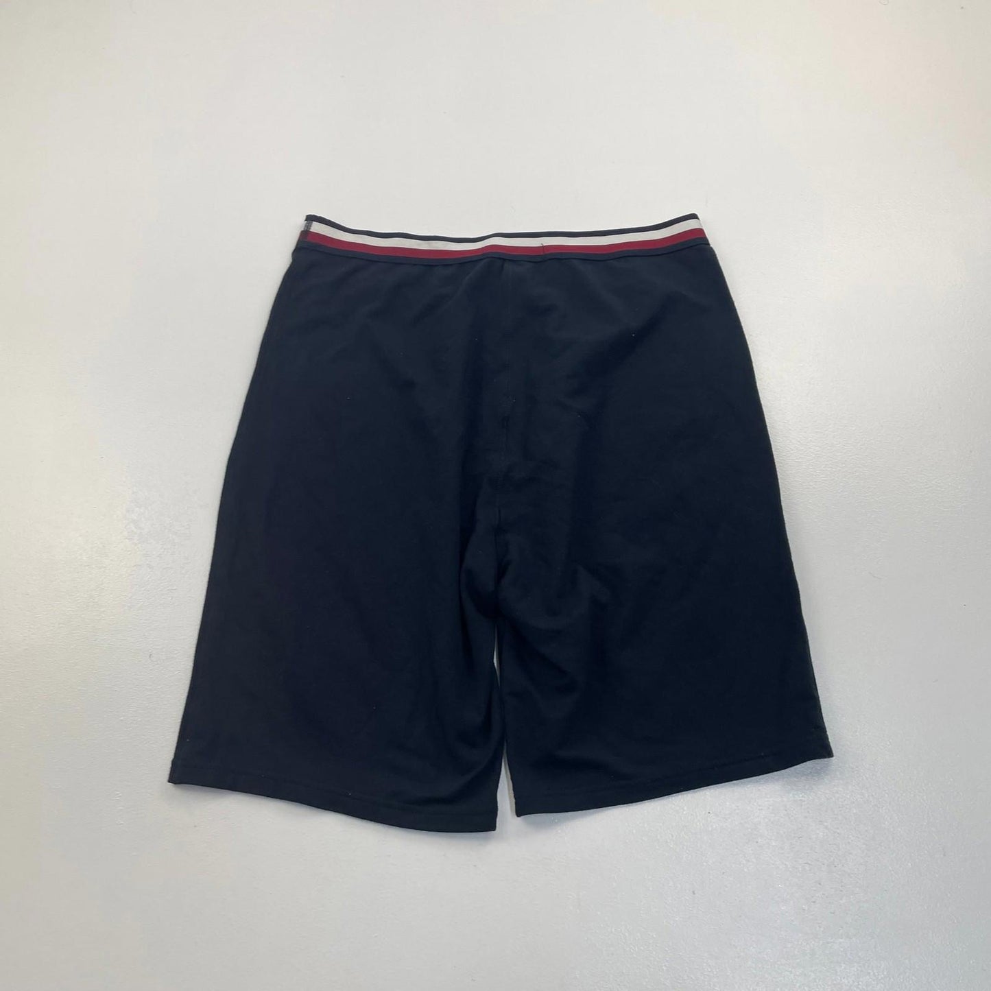 Tommy Hilfiger Shorts Logo Navy Blue Elastic Waist Mens M