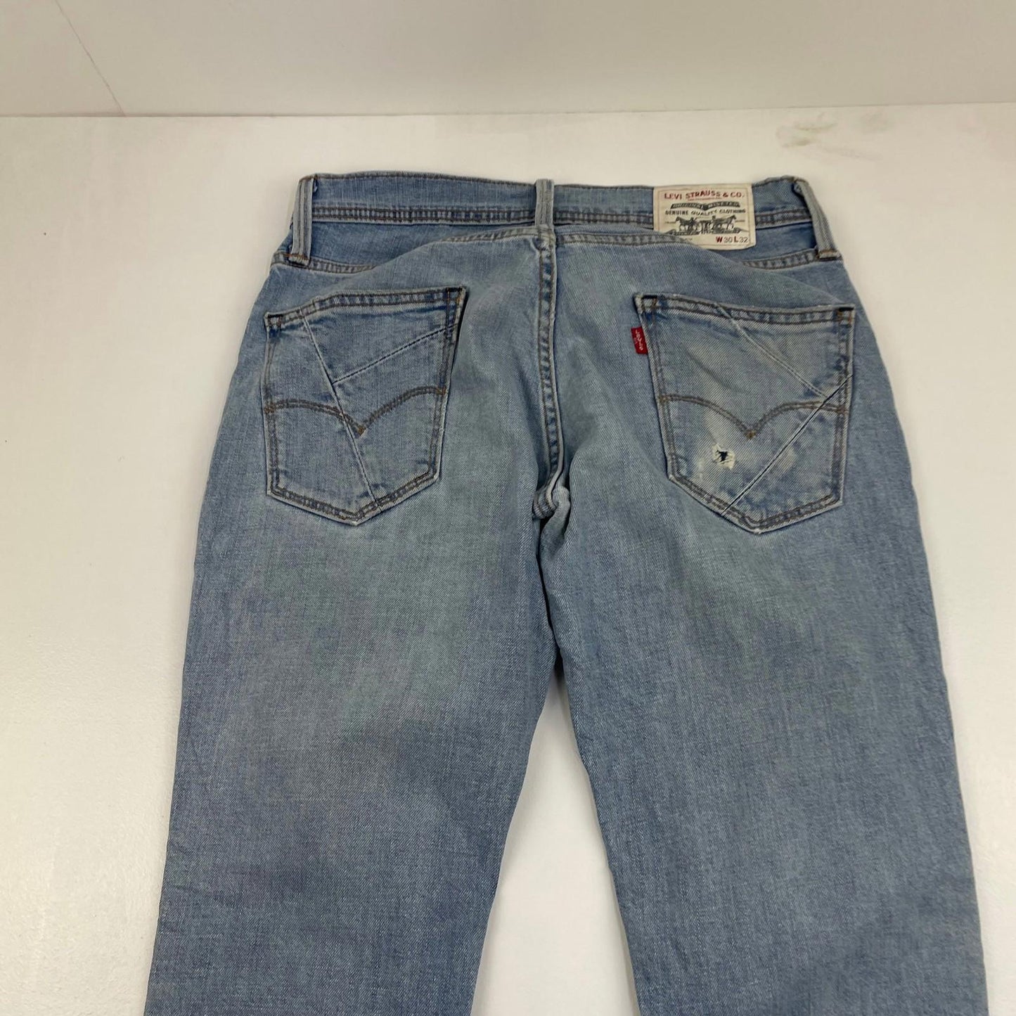 Levi Strauss 511 Slim Fit Mid Blue Denim Jeans Casual Mens W30 L32