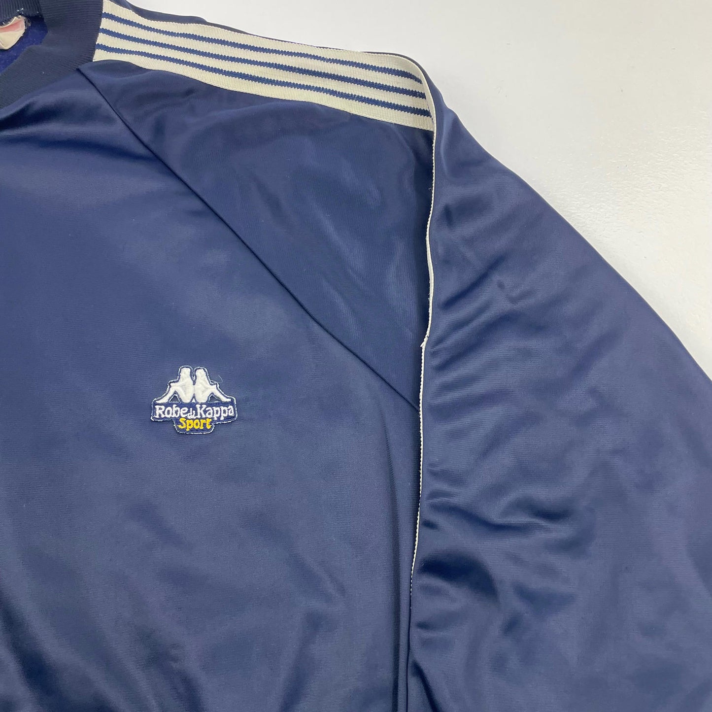 Men’s Vintage 90’s ROBE DI KAPPA Blue Track Top Jacket , Size XL