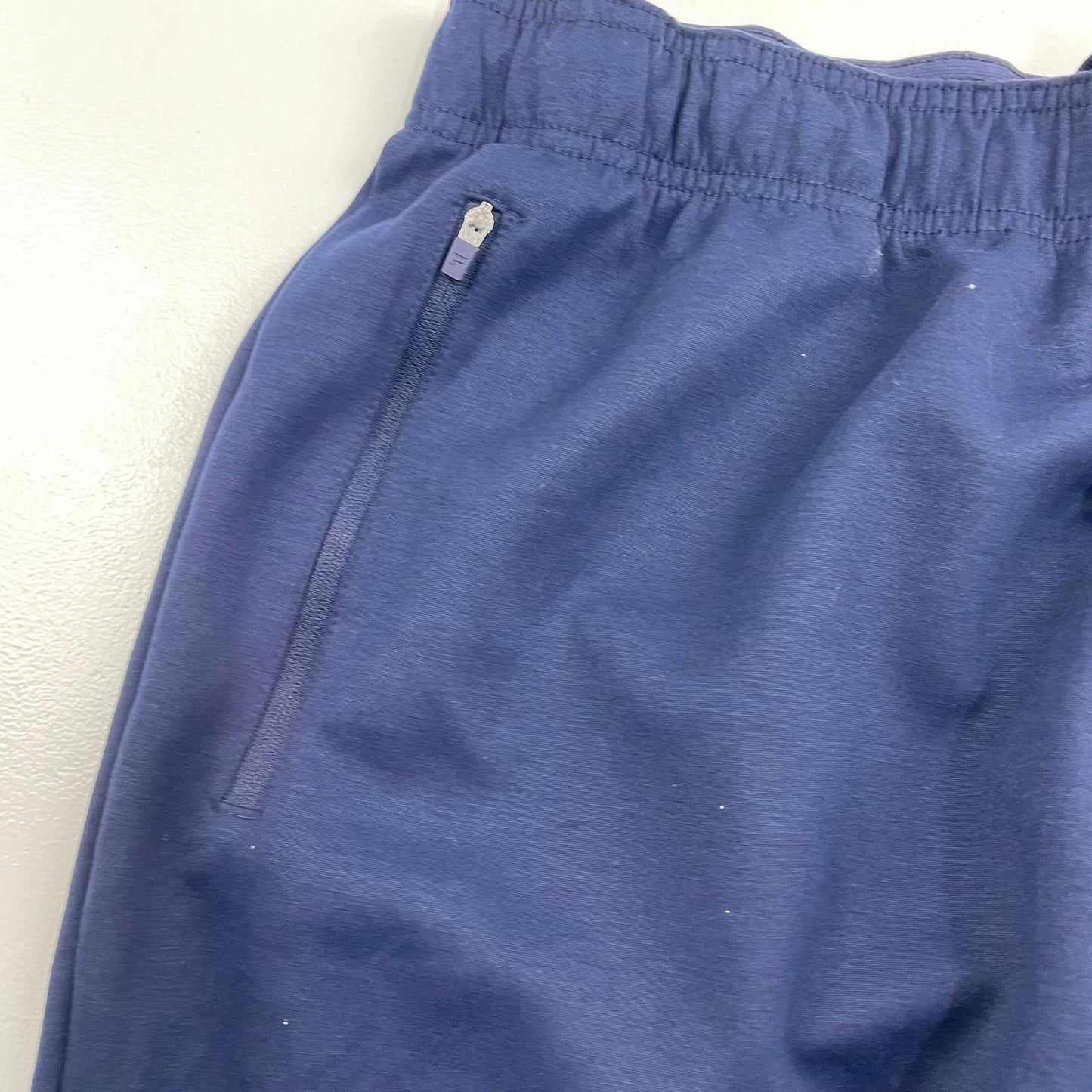 FILA Track Pants Jogger Style Logo Drawstring Navy Mens XL