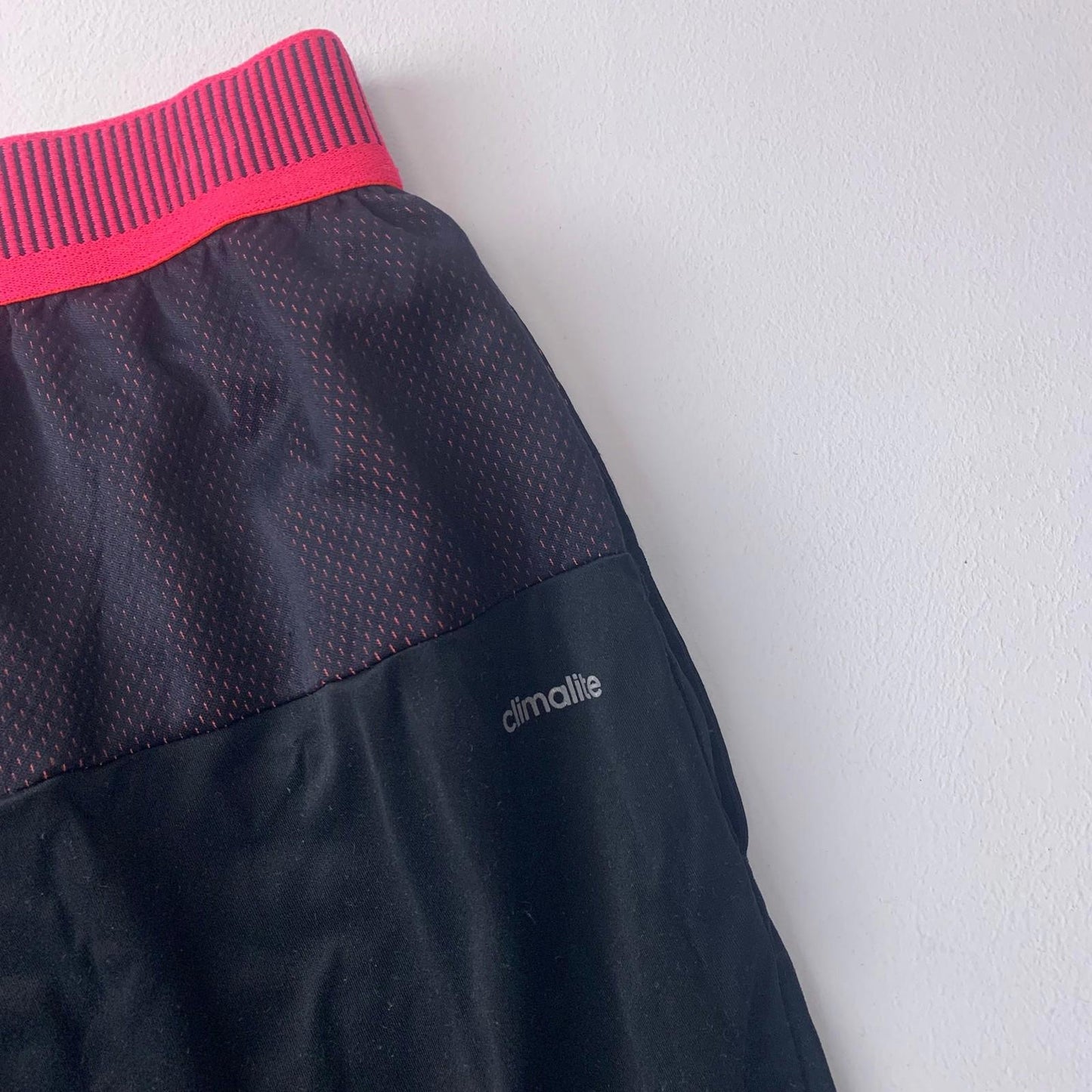 Adidas Climalite Black Athletic Sports Shorts Elastic Waist Mens Large