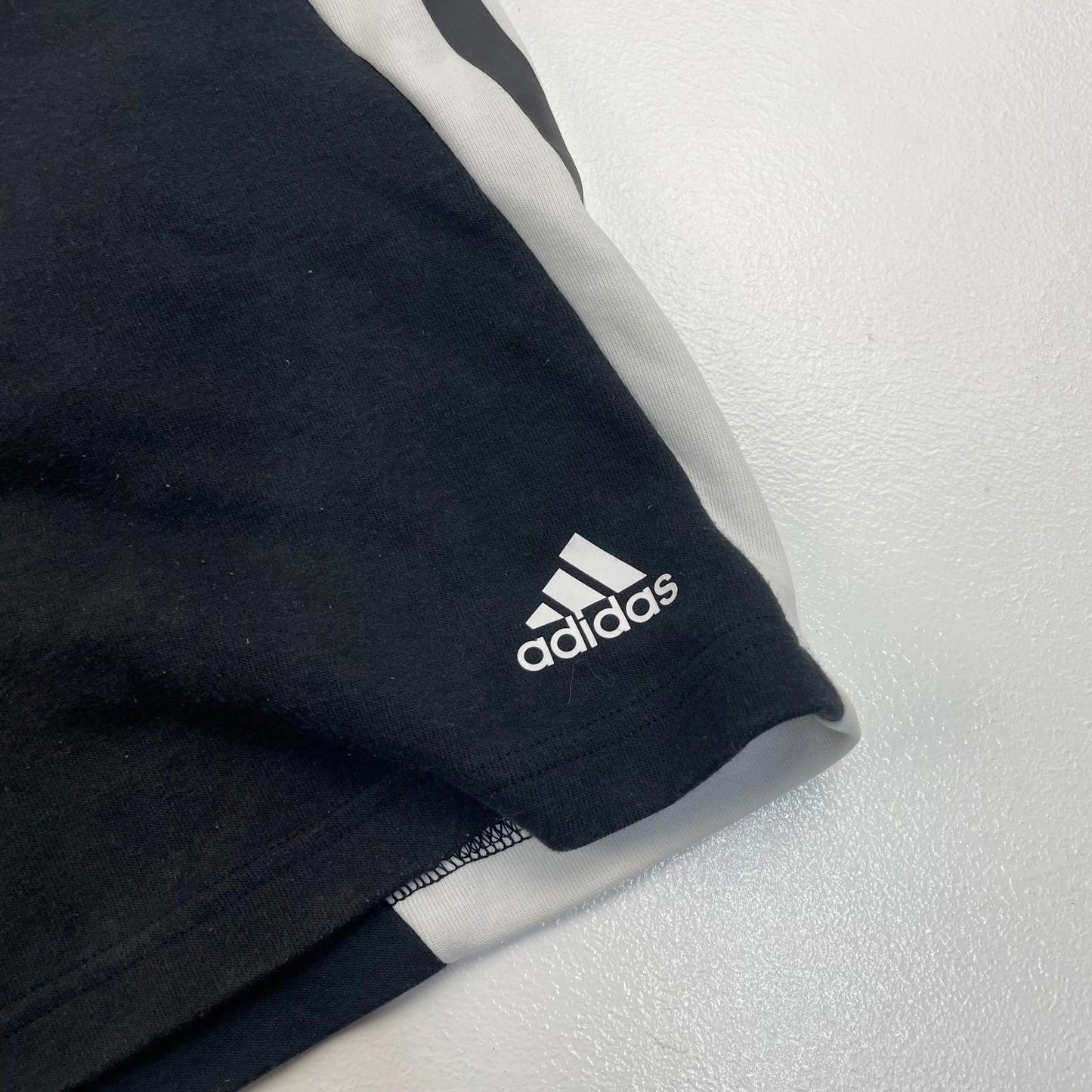 Adidas Athletic Activewear Shorts Black Striped Men's XL UK