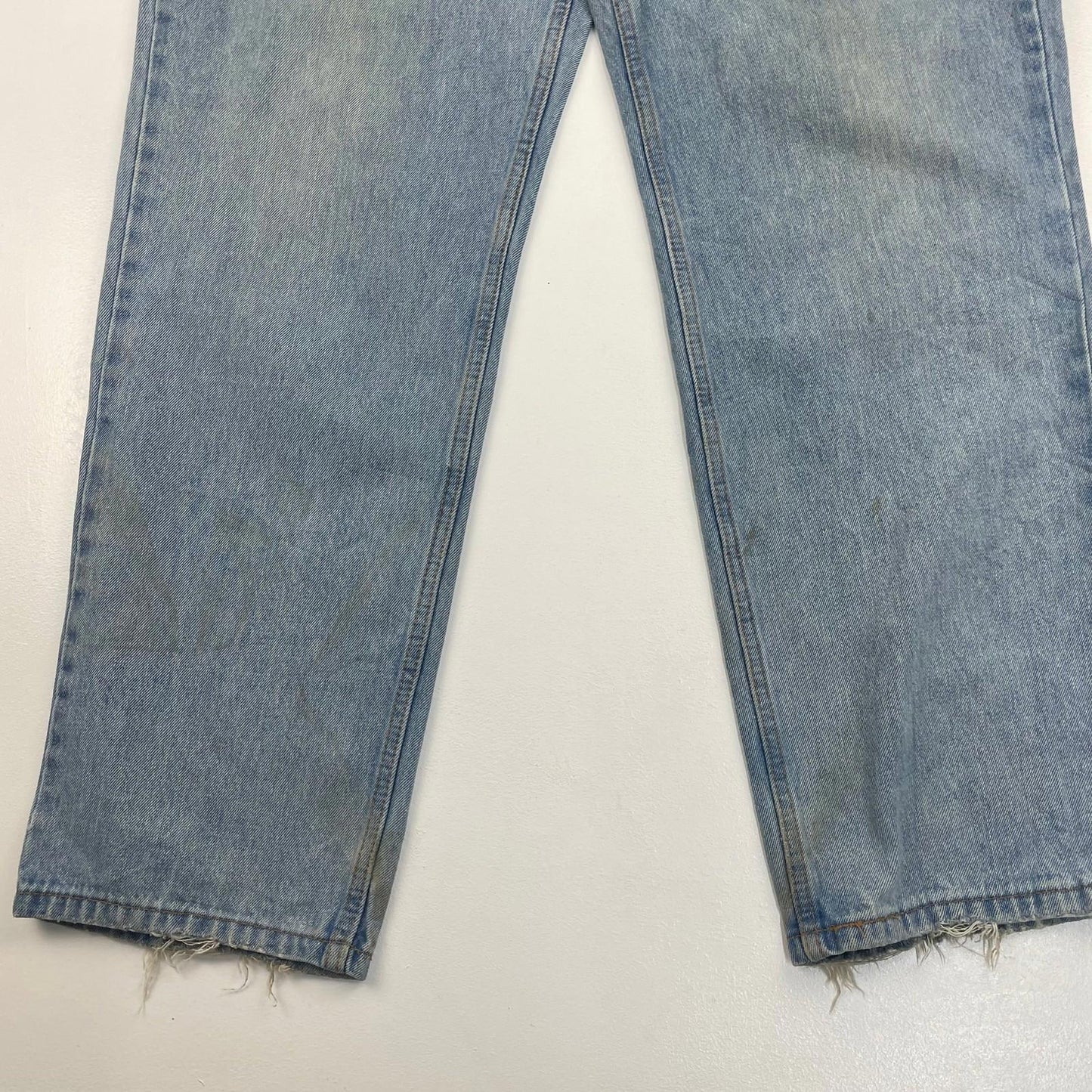 LEVI'S 550 Relaxed Fit Straight Leg Denim Jeans Blue Mens W36 L32