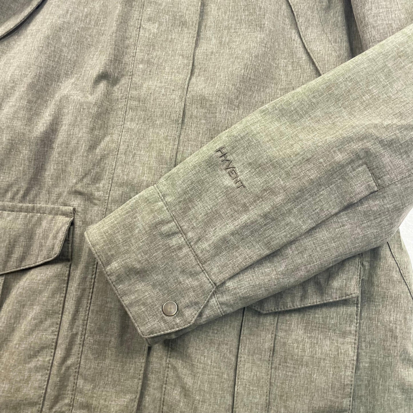 Women’s THE NORTH FACE Green - Grey Hyvent Jacket , Size XS