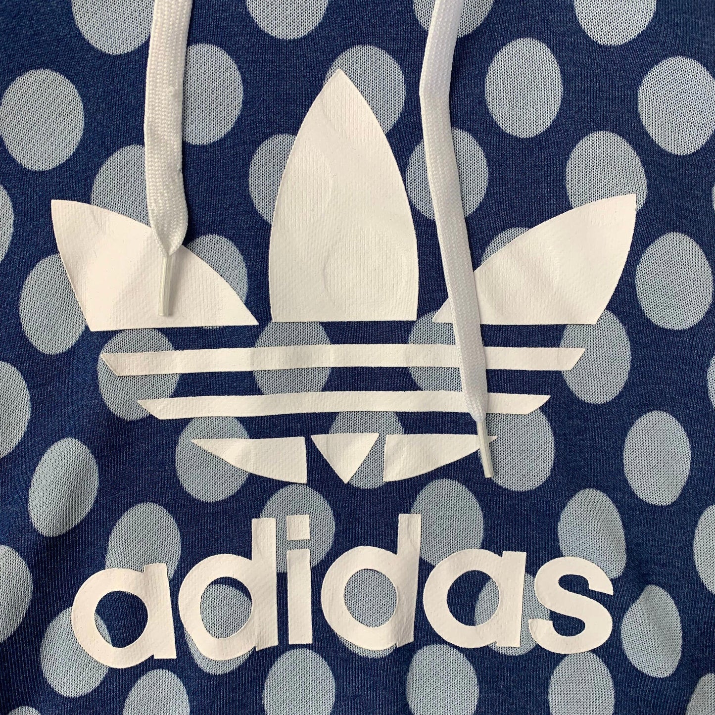 Women’s ADIDAS Blue Dot Hoodie / Uk 8 / Small