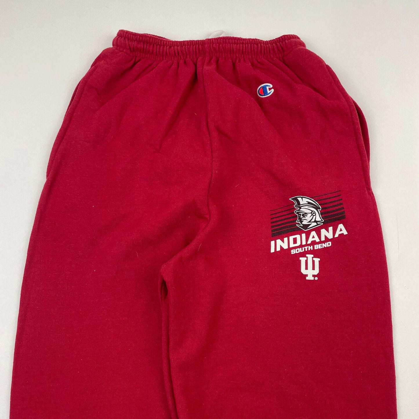 Men’s CHAMPION USA NFL Red Indiana State Joggers , Size Small