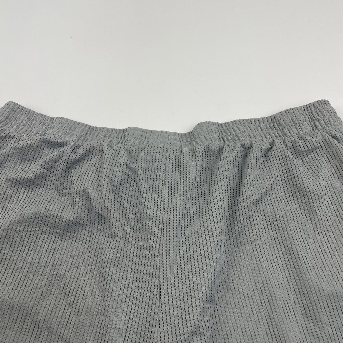 STARTER Mesh Athletic Shorts Grey Elastic Waist Breathable Mens M