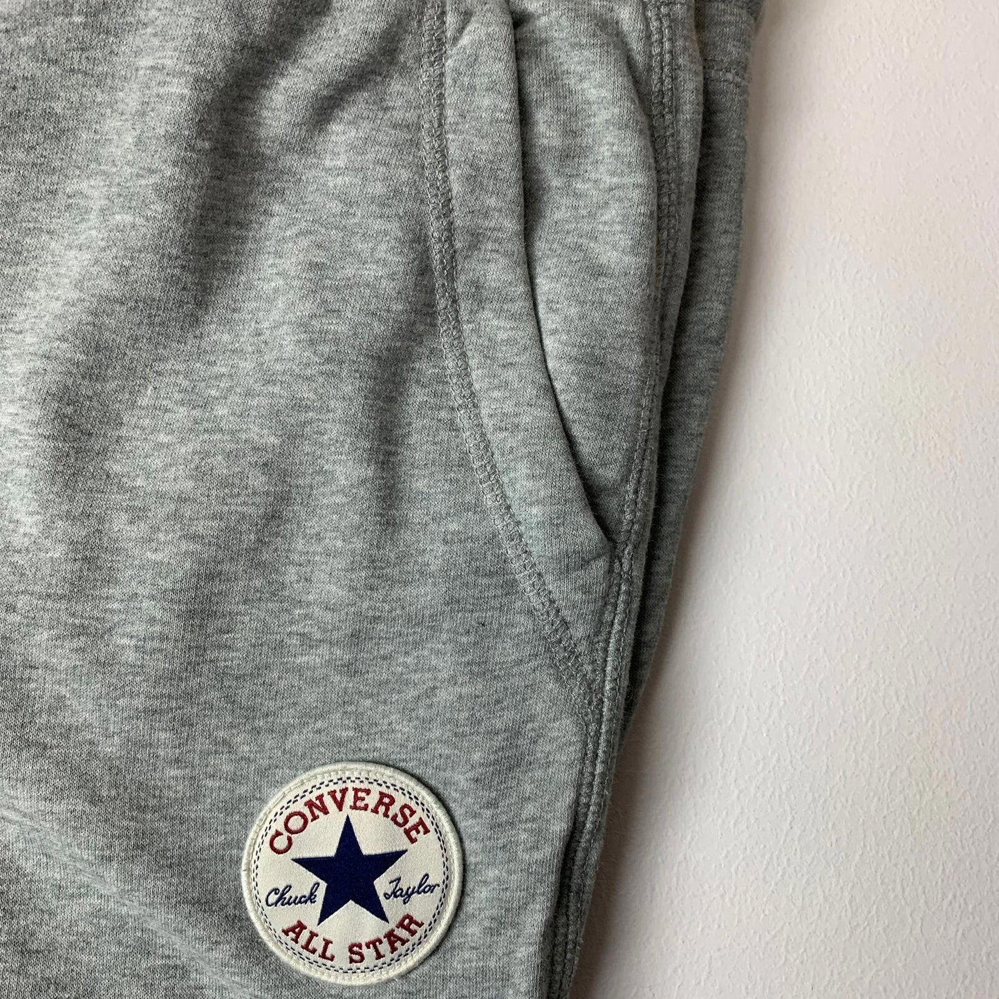 Mens CONVERSE Joggers / Light Grey / XS / Jogging Bottoms