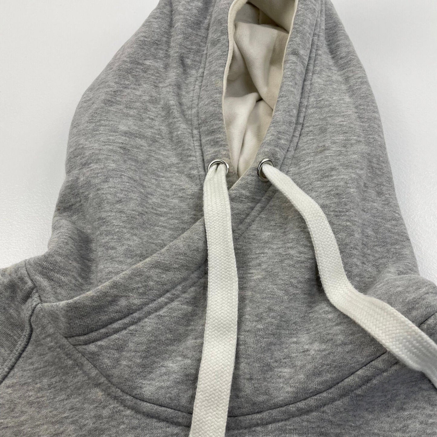 Womens Adidas Grey Spellout Hoodie , Size UK10