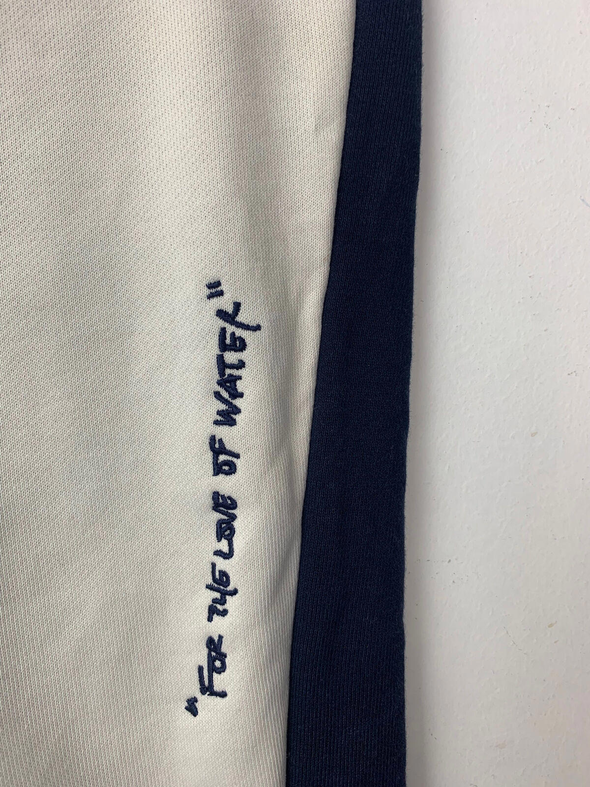 Mens PUMA Joggers / Navy Blue & White / Medium / Jogging Bottoms / 32-33” Leg