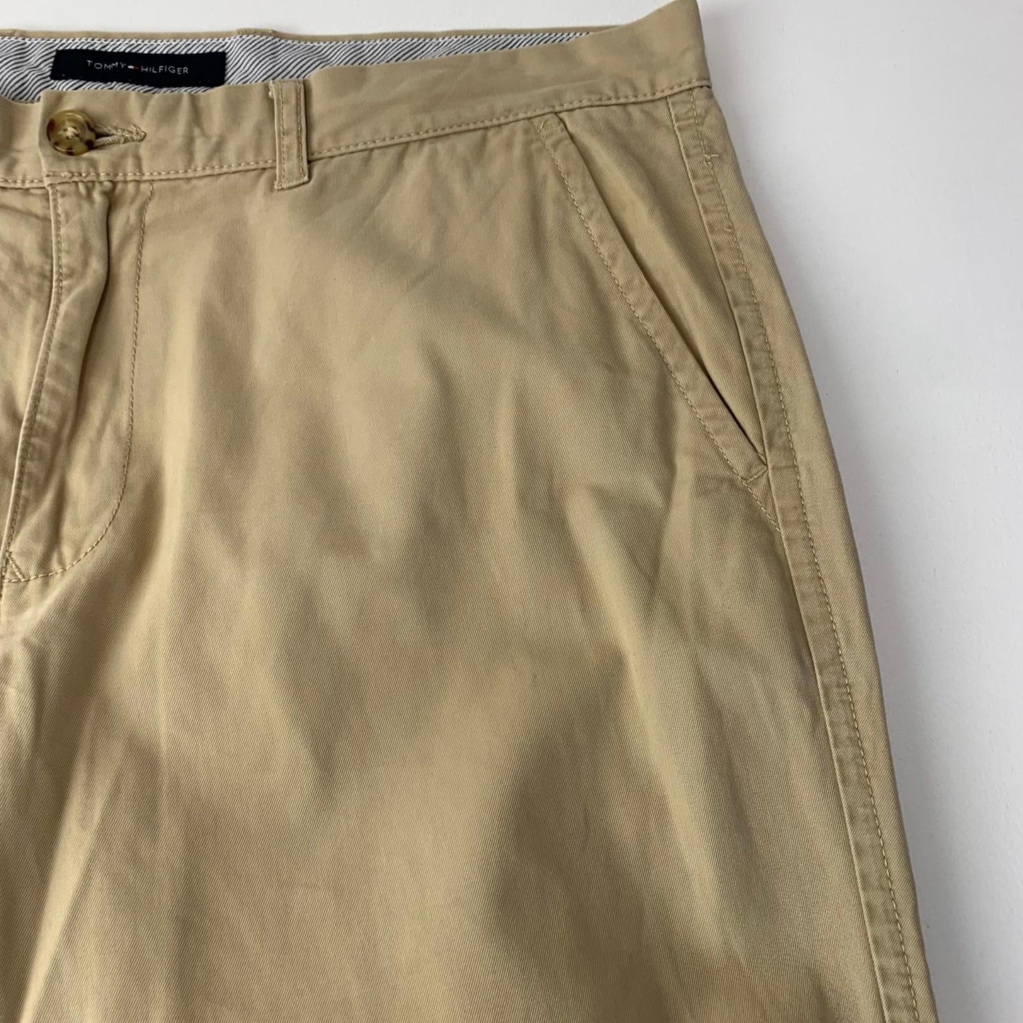 Tommy Hilfiger Chino Trousers Classic Beige Men’s W36 L30
