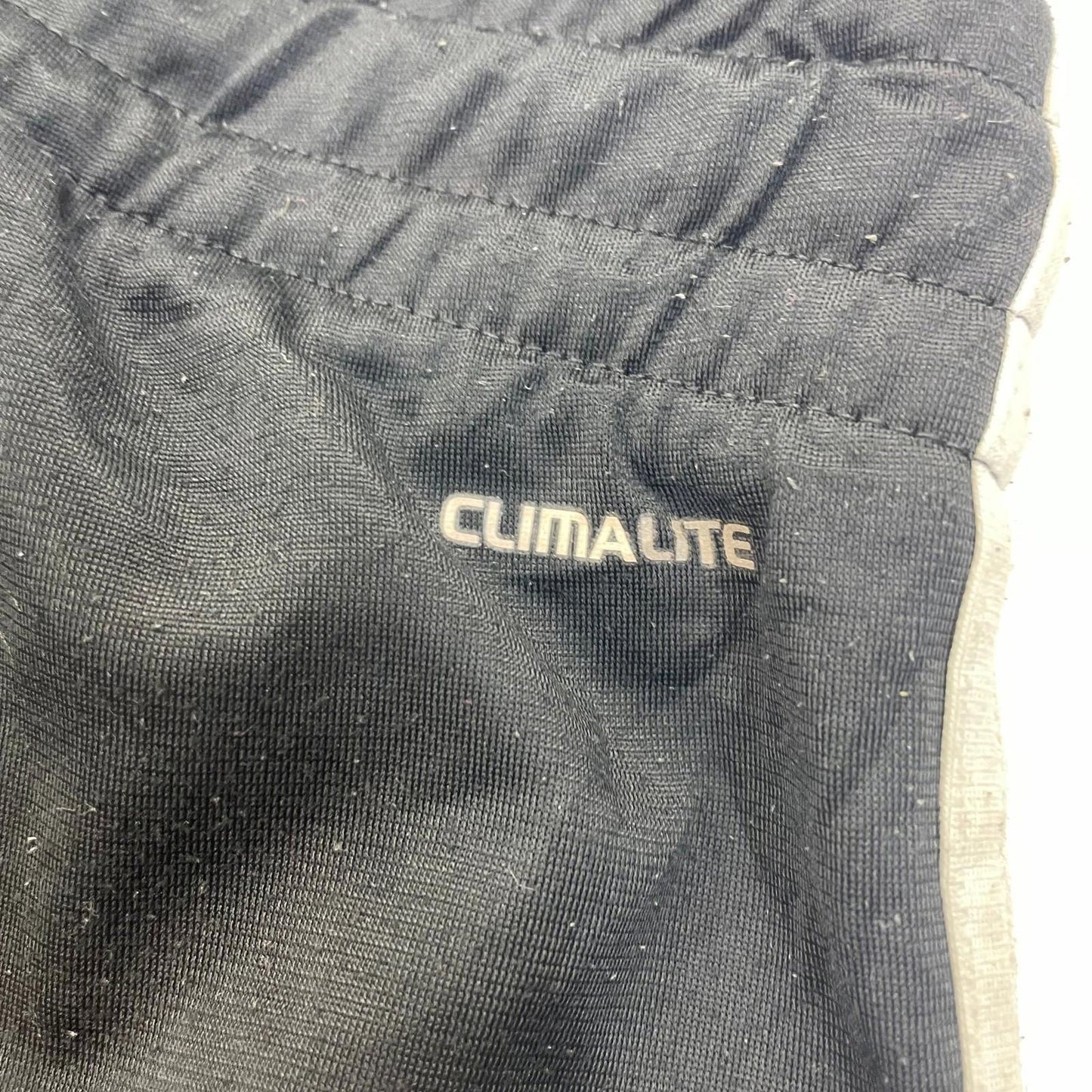 Adidas Climalite Track Pants Black Jogger Style Striped Women UK 8