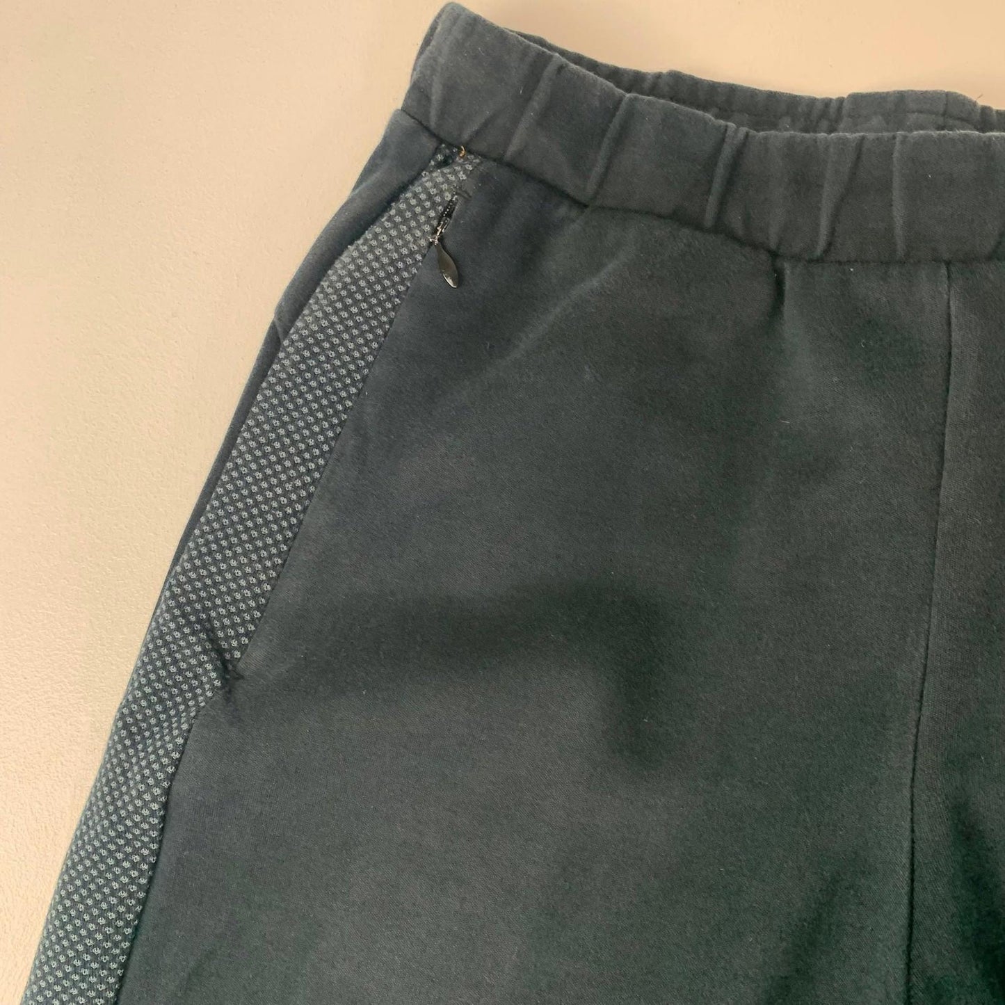 Puma Jogger Track Pants Breathable Mesh Black Mens Medium