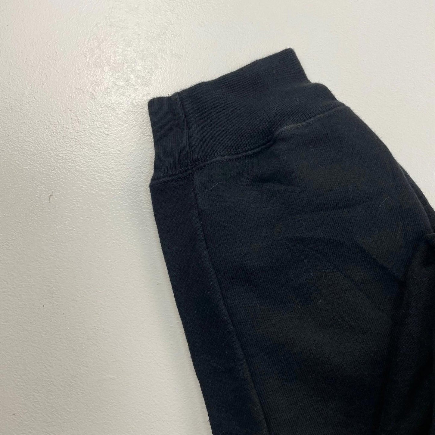 CHAMPION Reverse Weave Joggers Elastic Waist Black Mens Medium